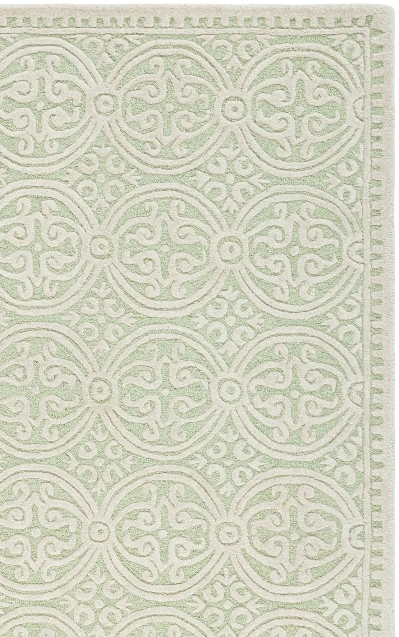 Light Green / Ivory