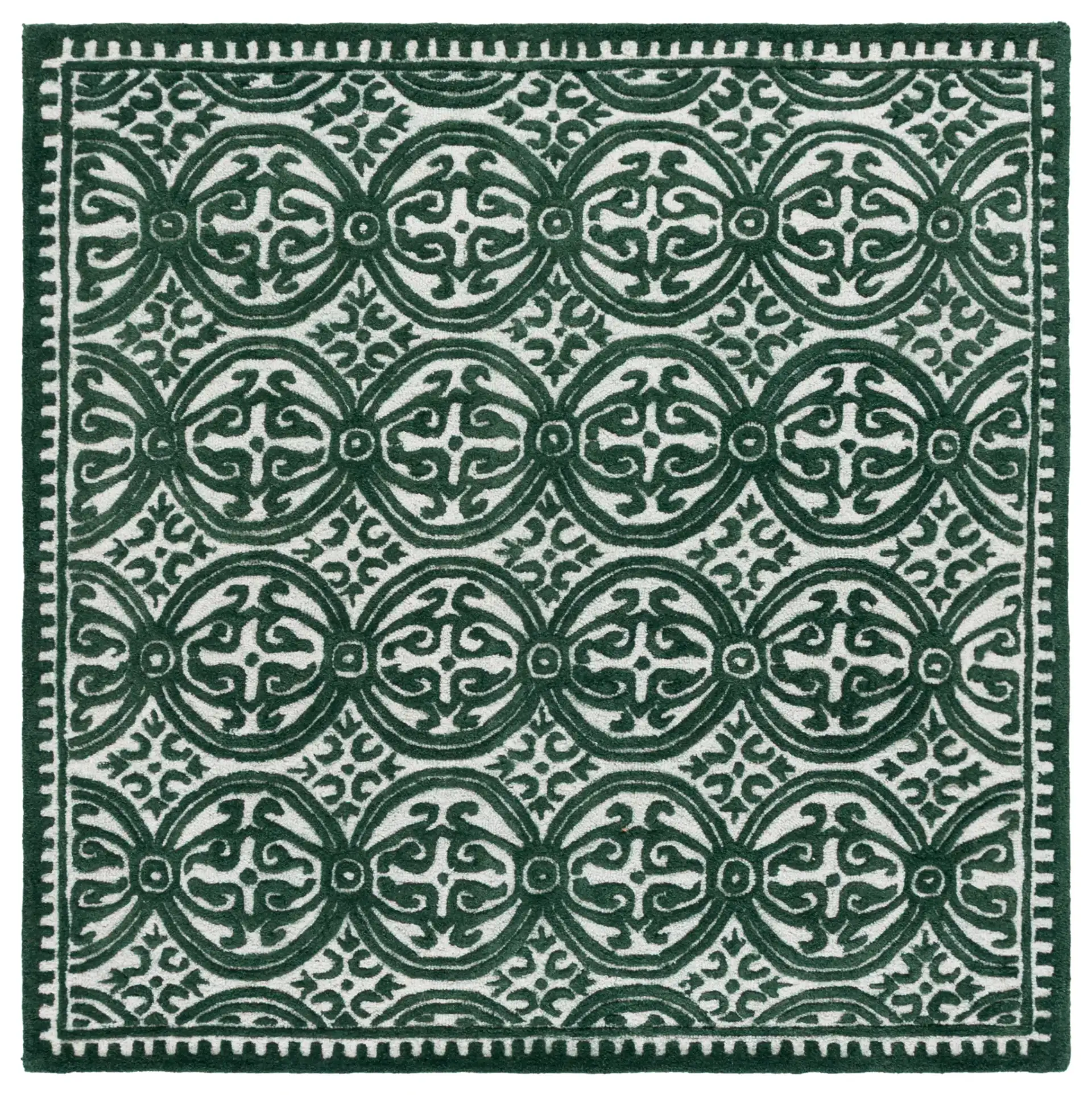 Ivory / Green