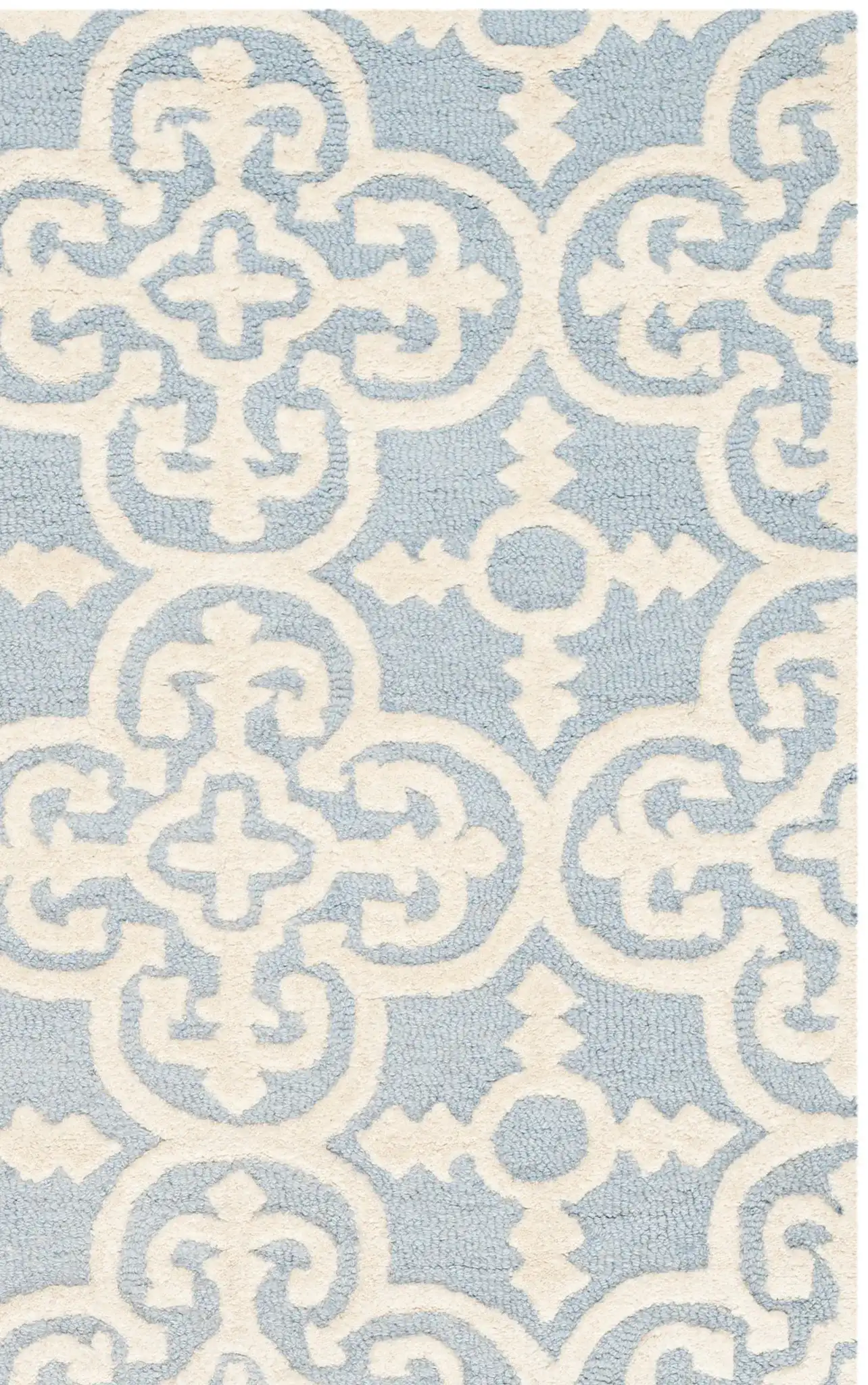 Light Blue / Ivory