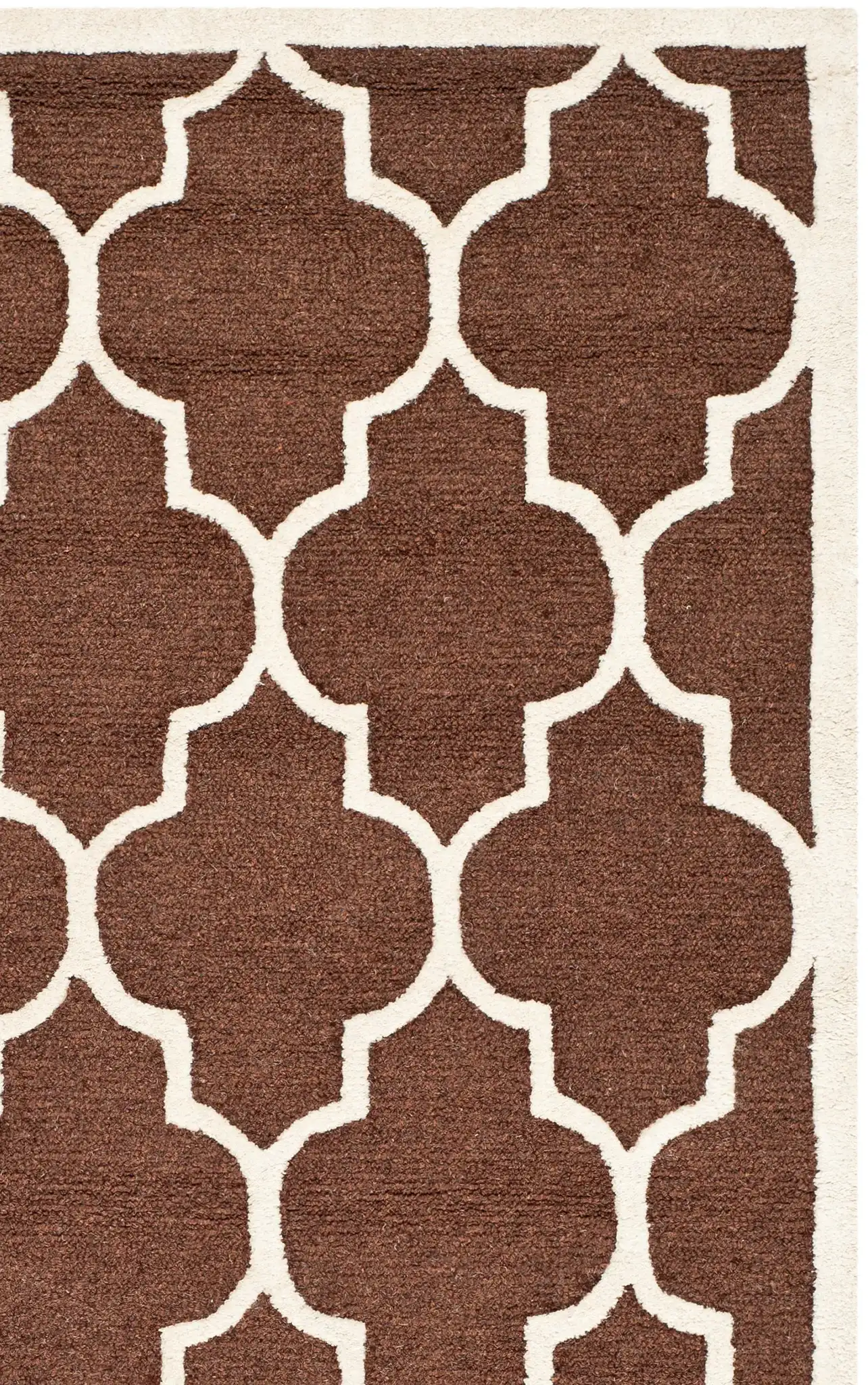 Dark Brown / Ivory
