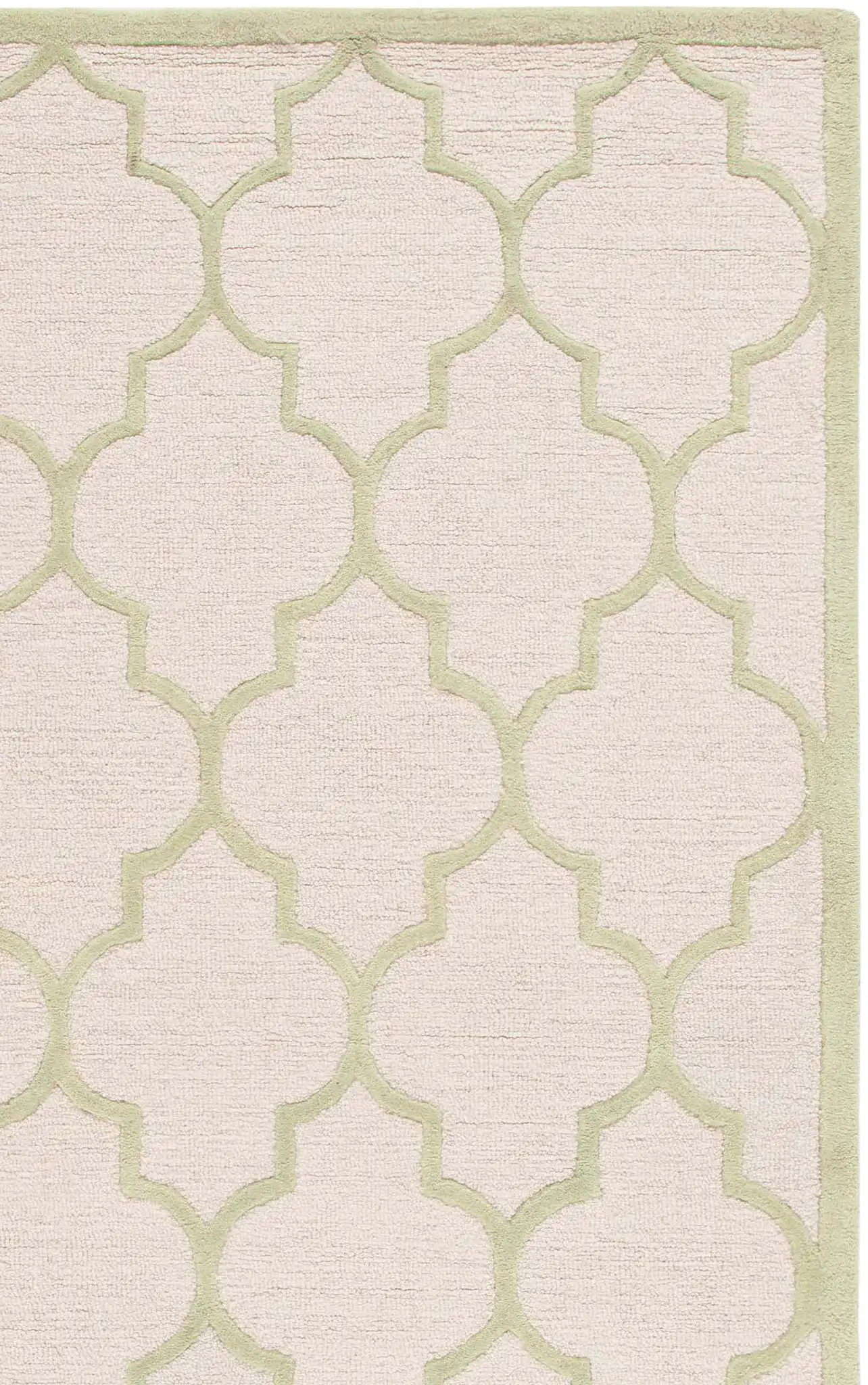 Ivory / Light Green