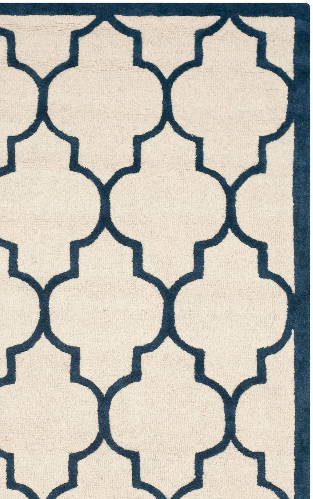 Ivory / Navy