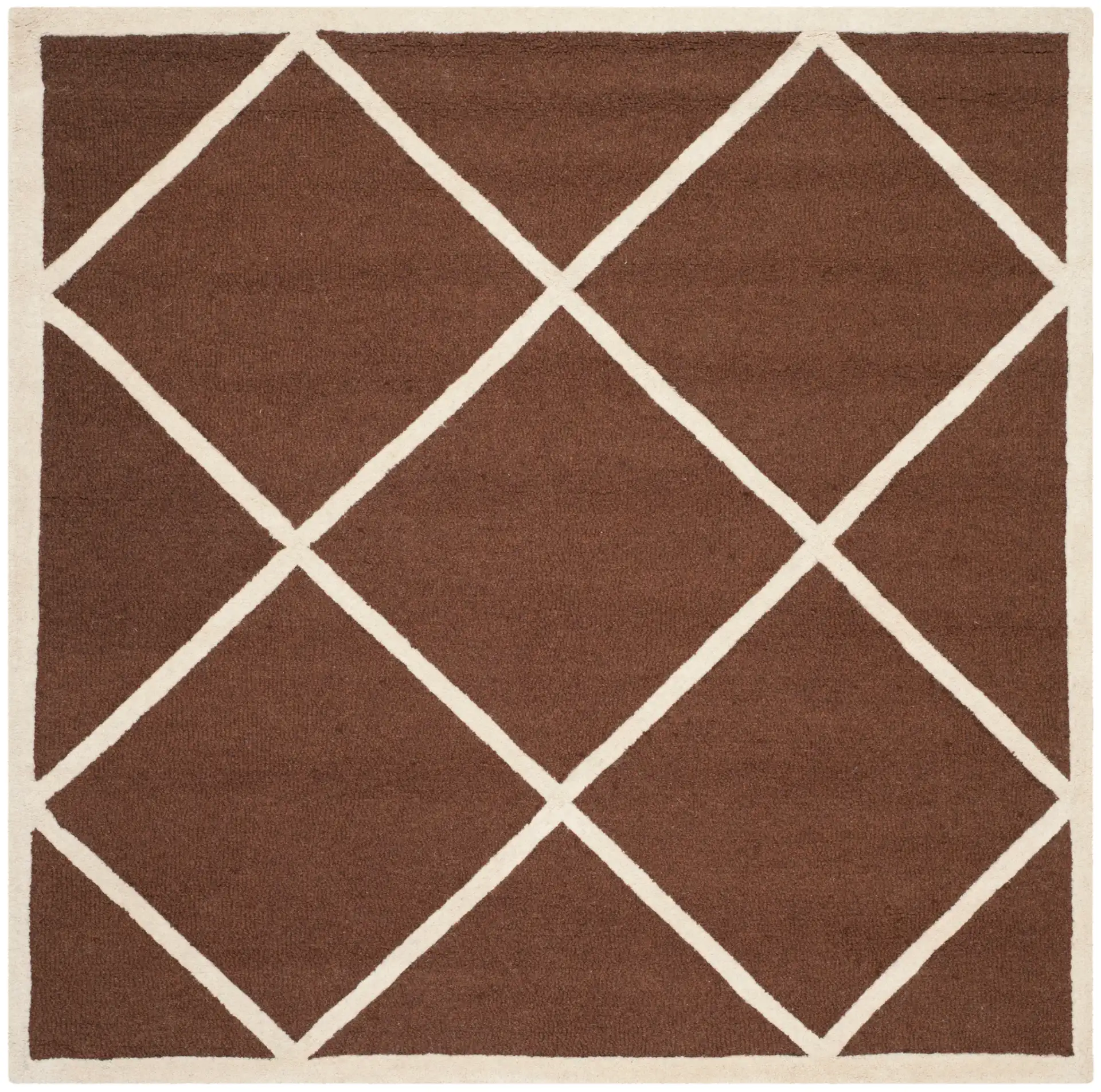 Dark Brown / Ivory