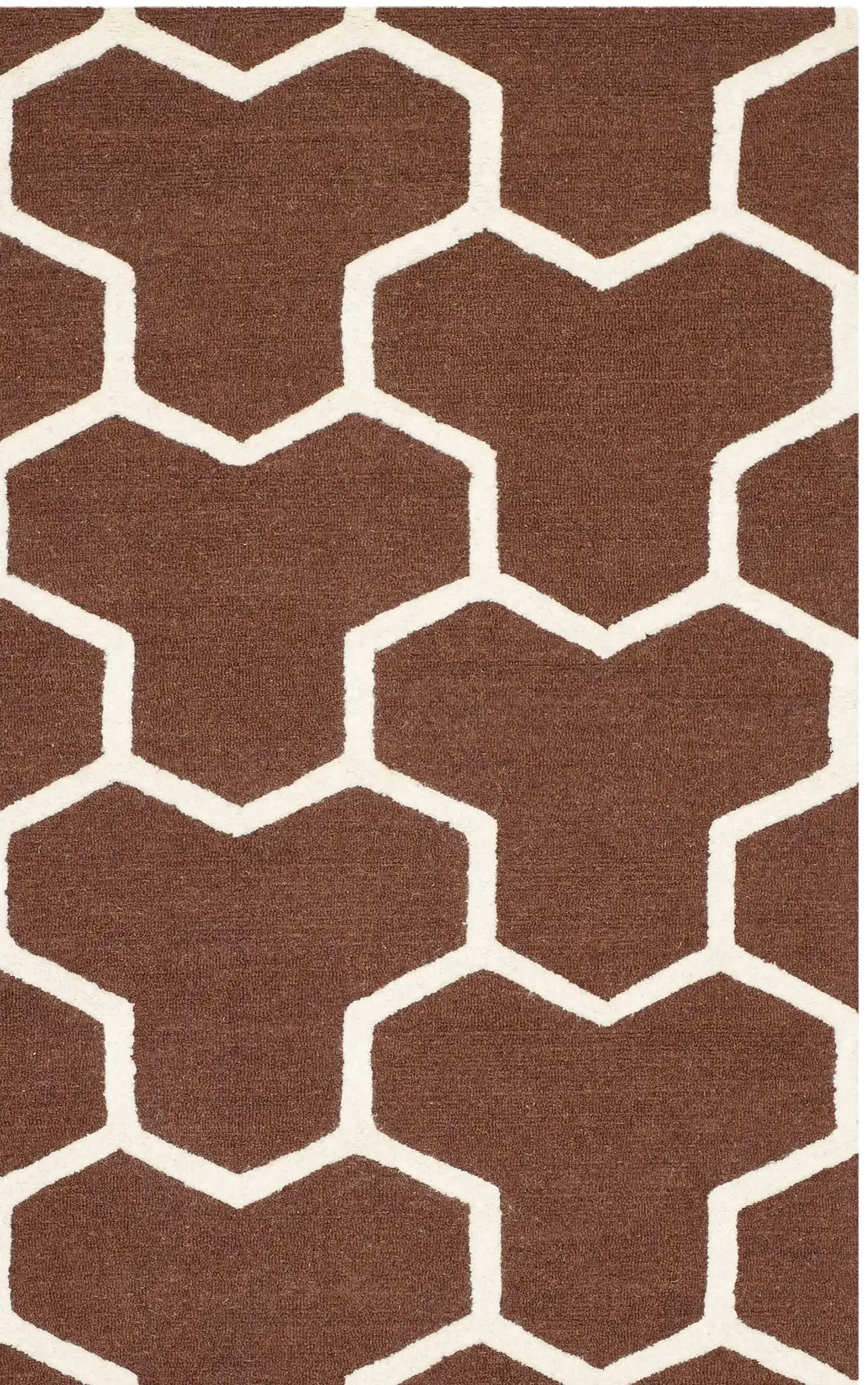 Dark Brown / Ivory