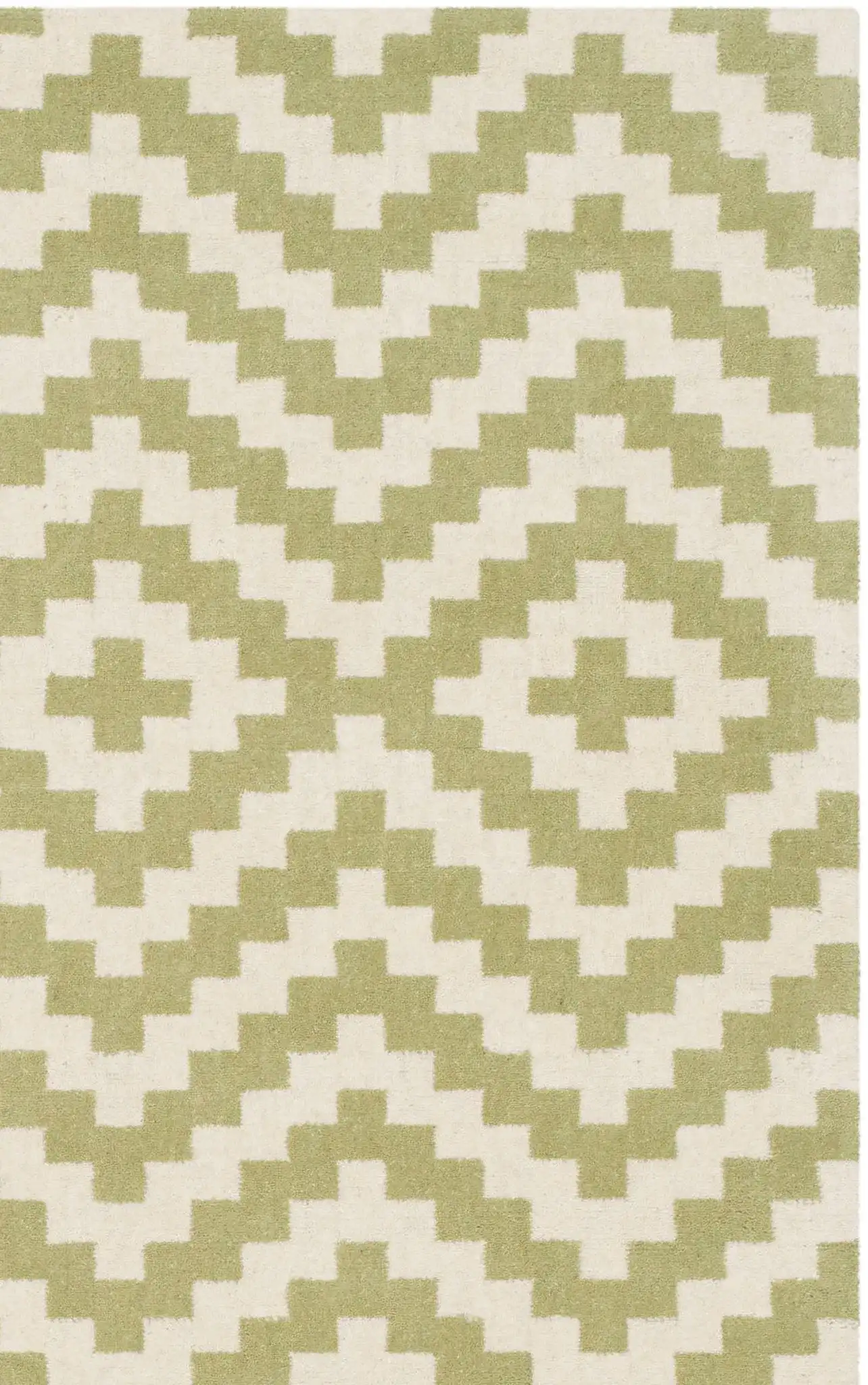 Ivory / Light Green