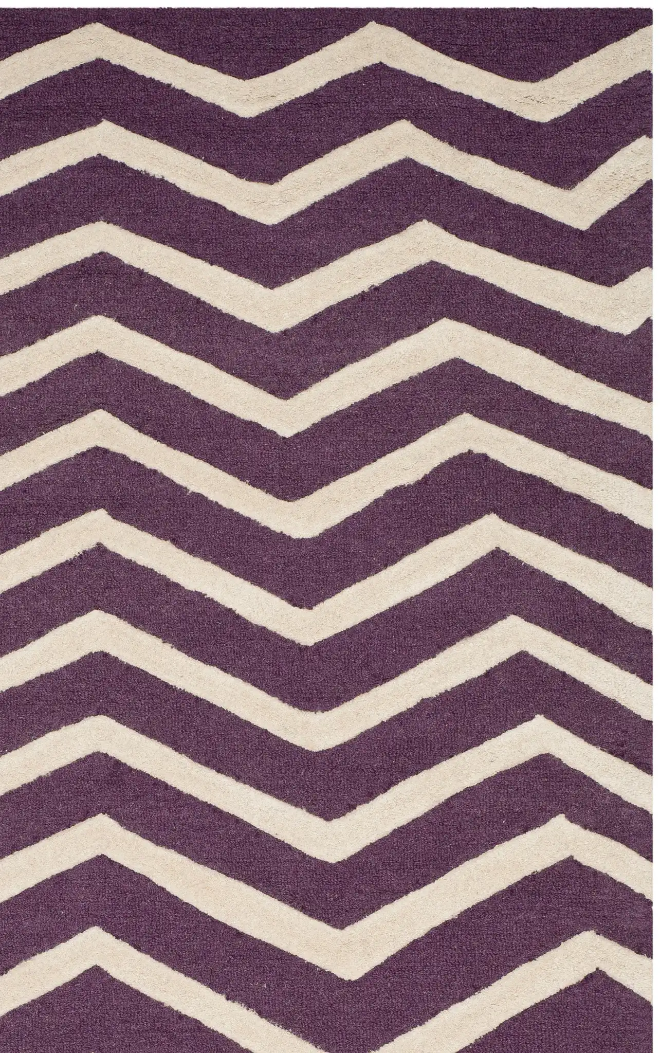 Purple / Ivory