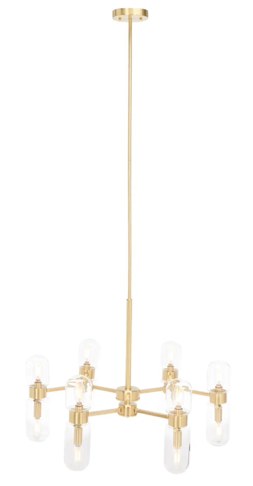 Darragh Twelve-Light Chandelier in Gold