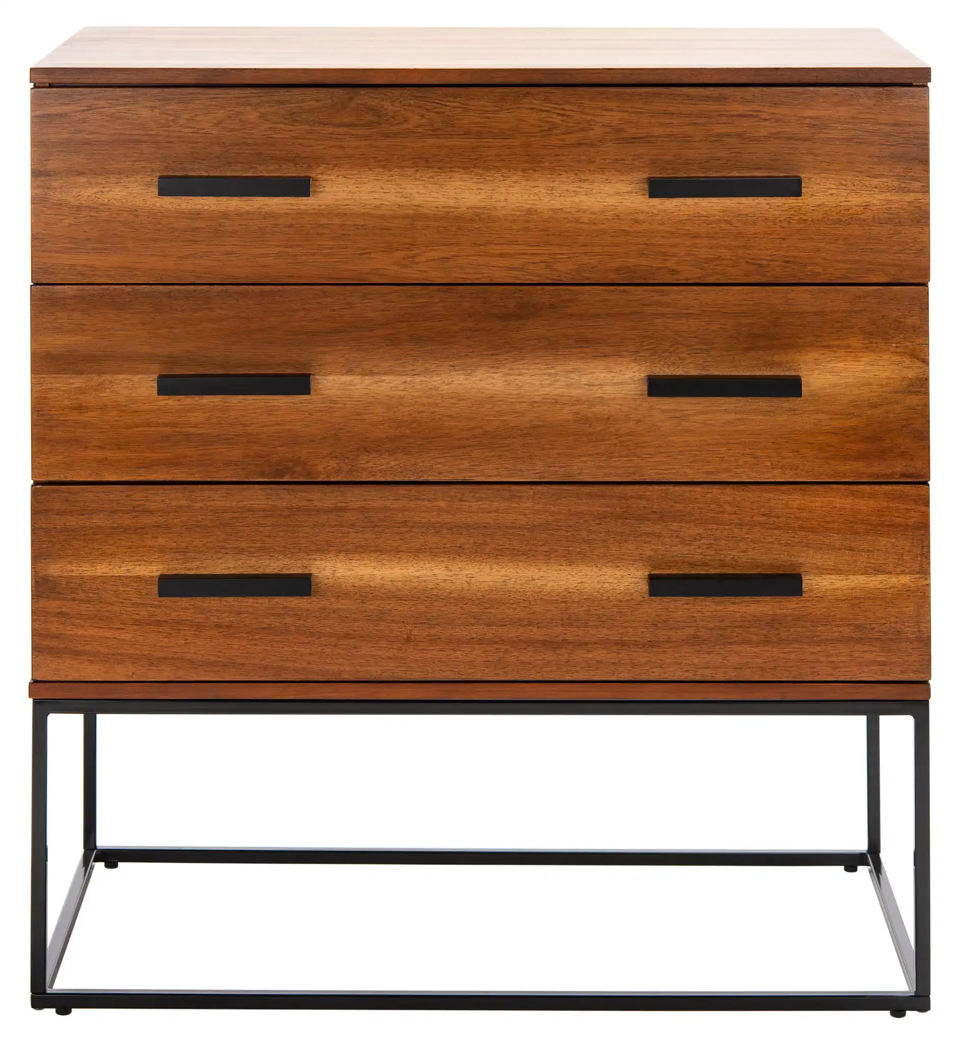 Marquise Three-Drawer Chest in Brown