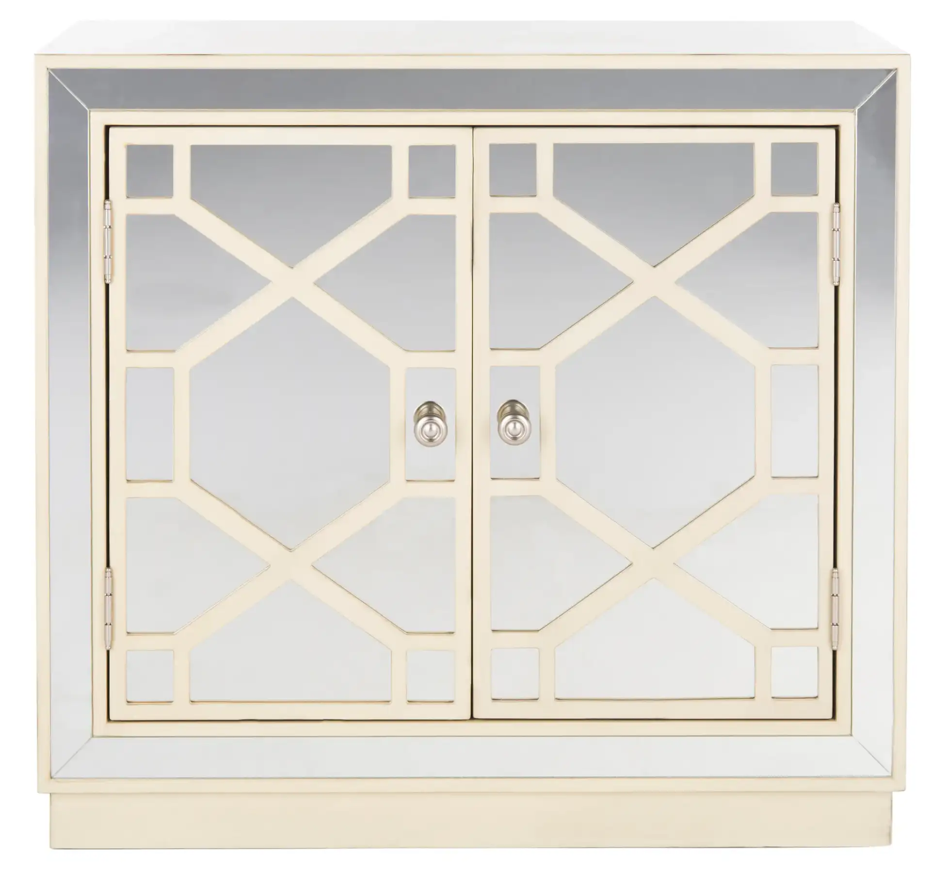Juniper Two-Door Chest in Antique Beige