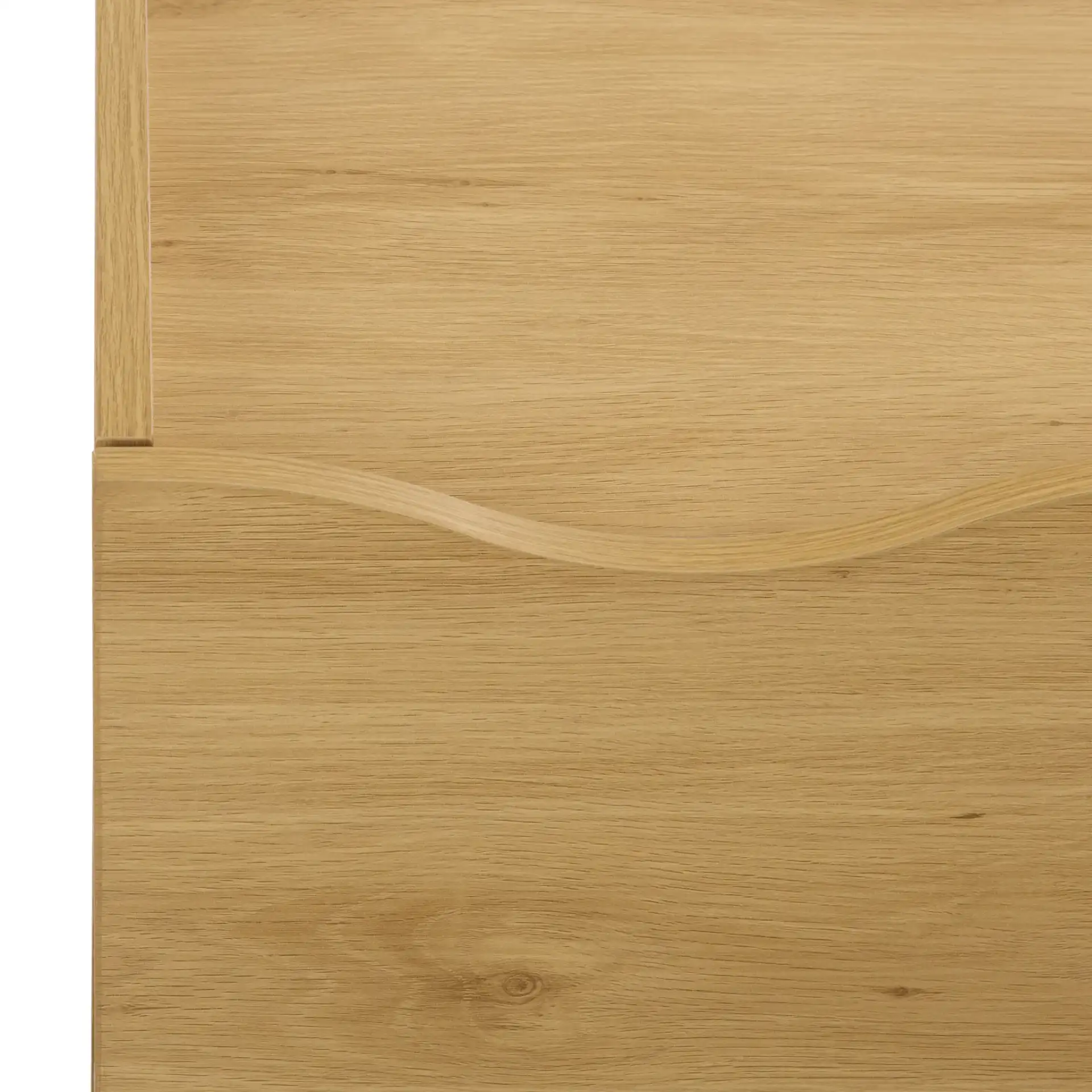 Murilo 3 Drawer Ches in Oak in a styled room