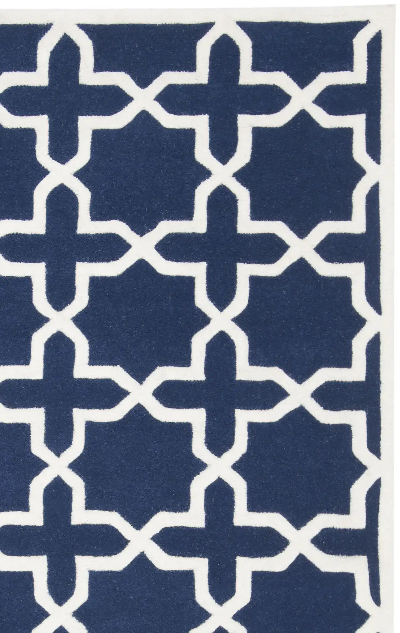 Dark Blue / Ivory
