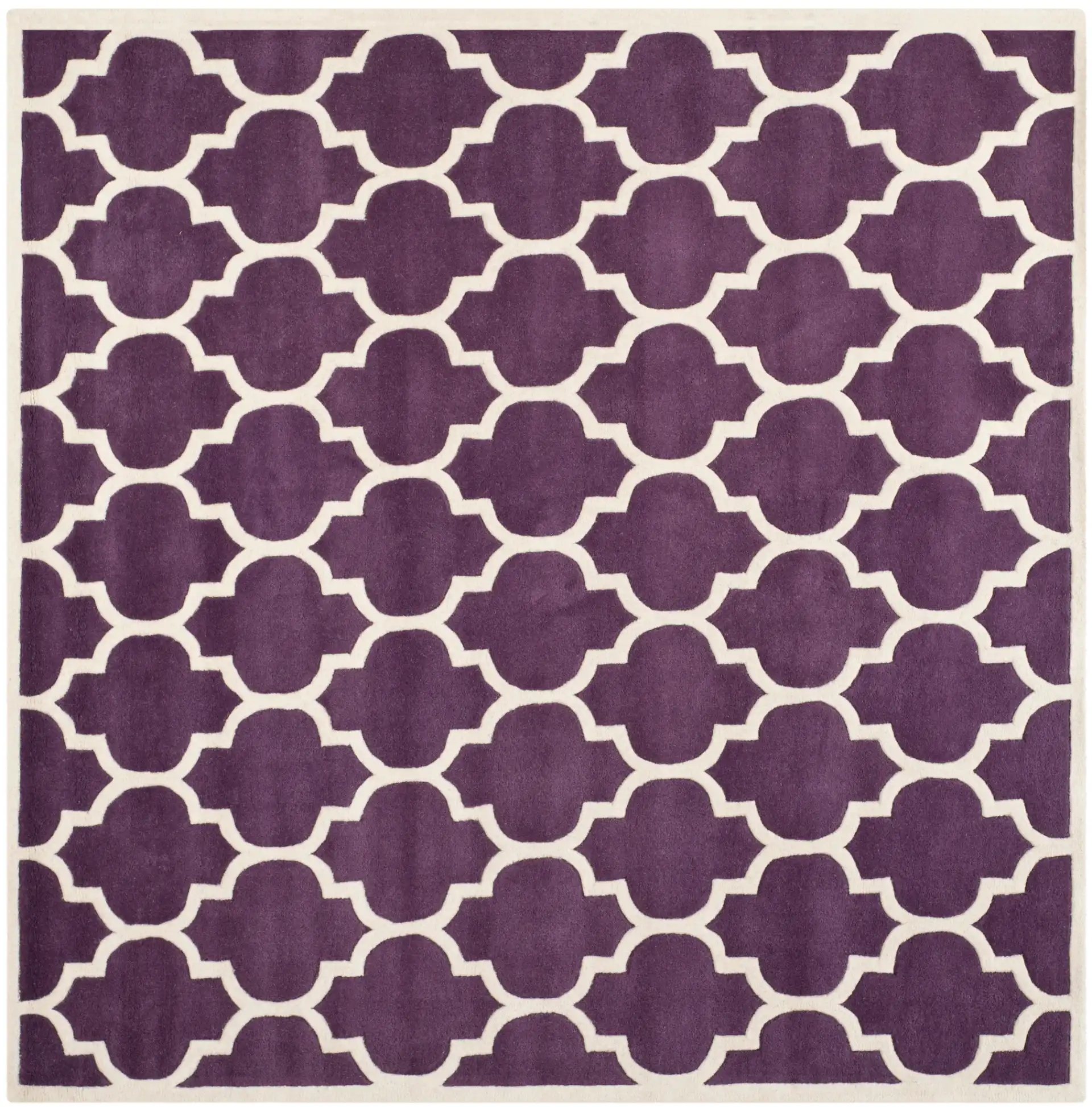 Purple / Ivory