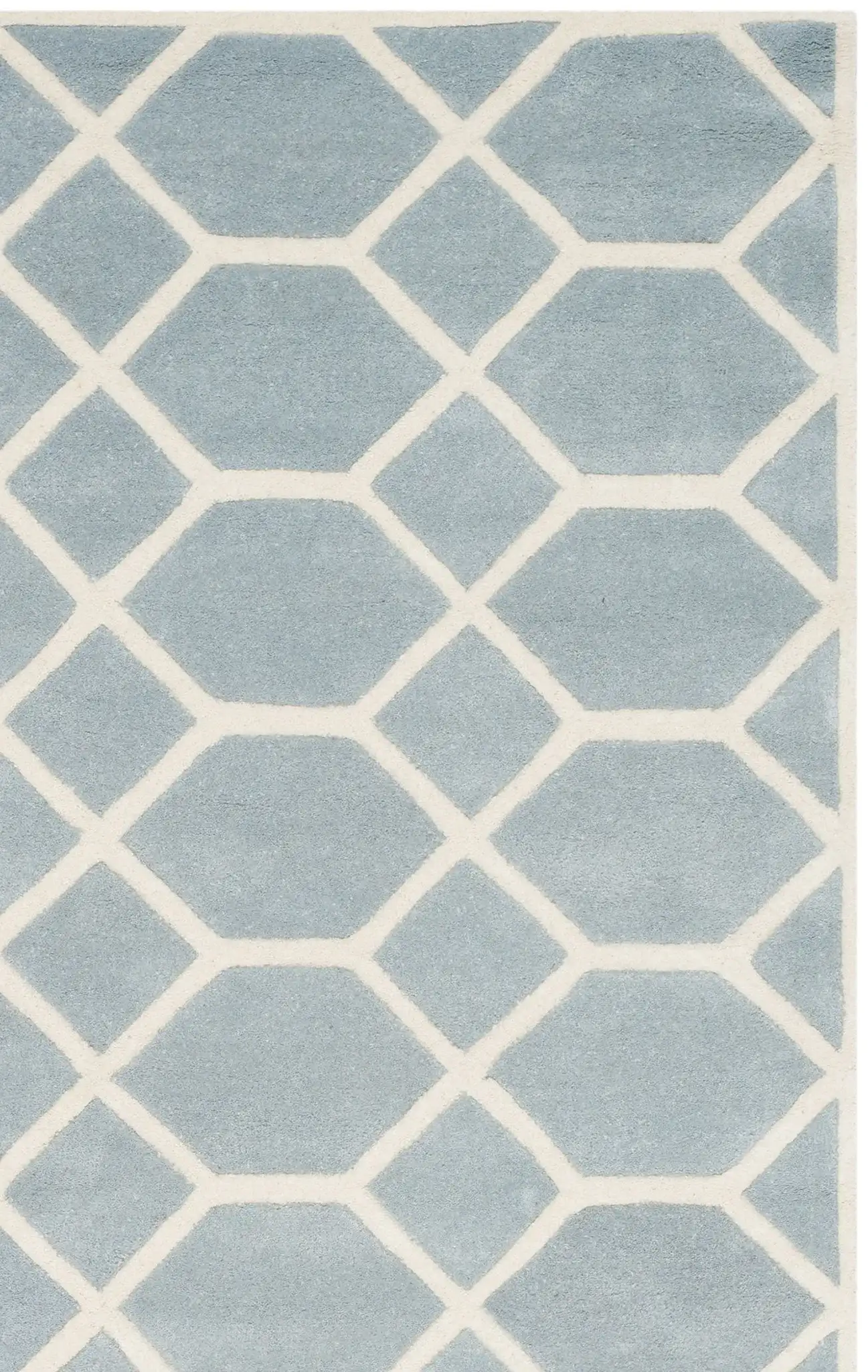 Blue / Ivory