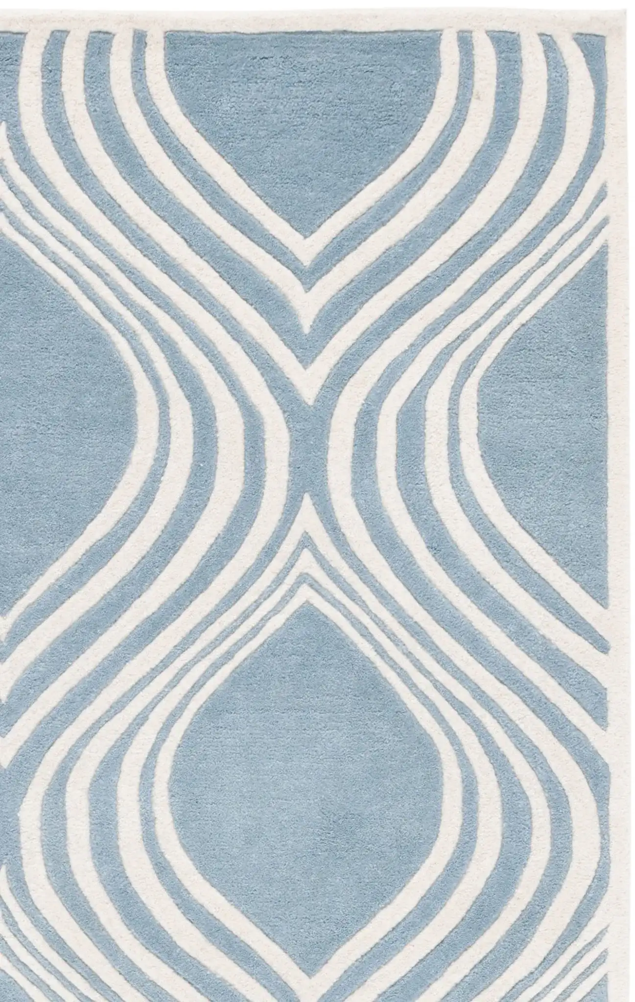 Blue / Ivory