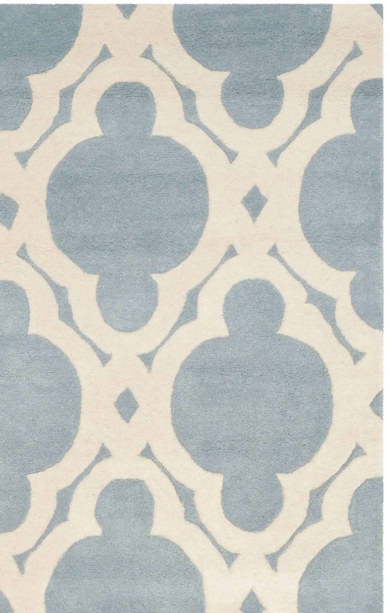 Blue / Ivory