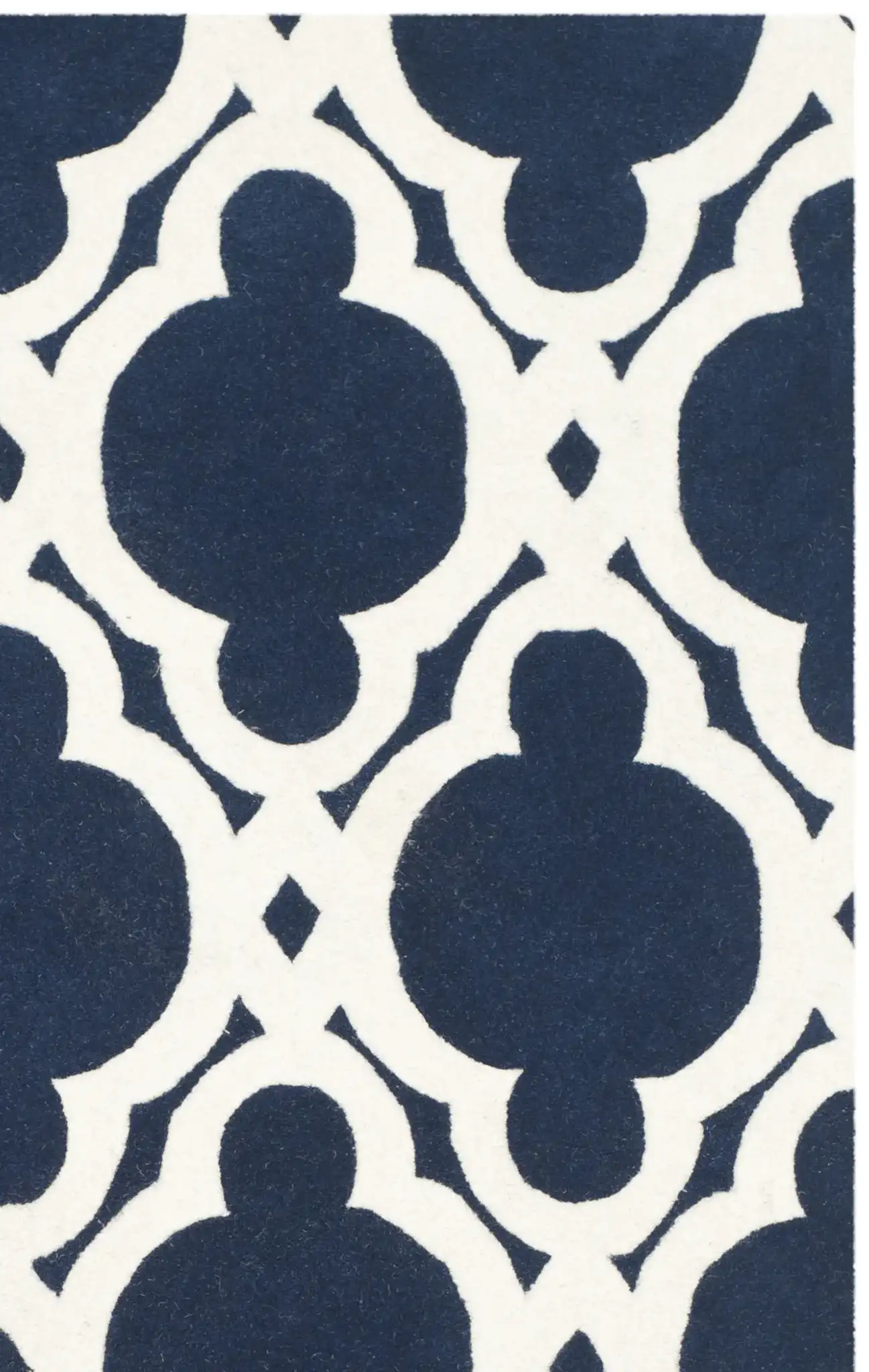 Dark Blue / Ivory