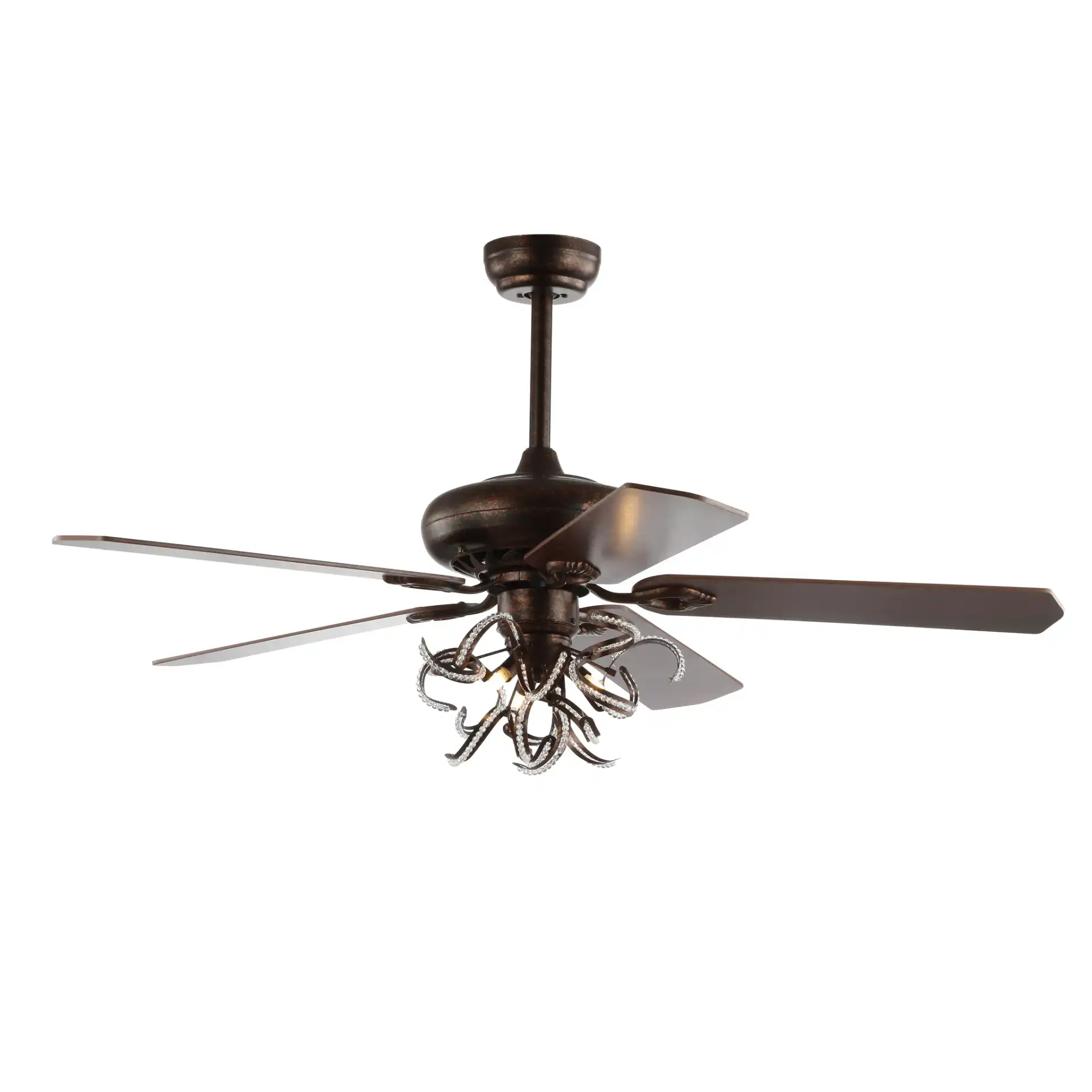 Sensa Ceiling Fan in Rustic Brown