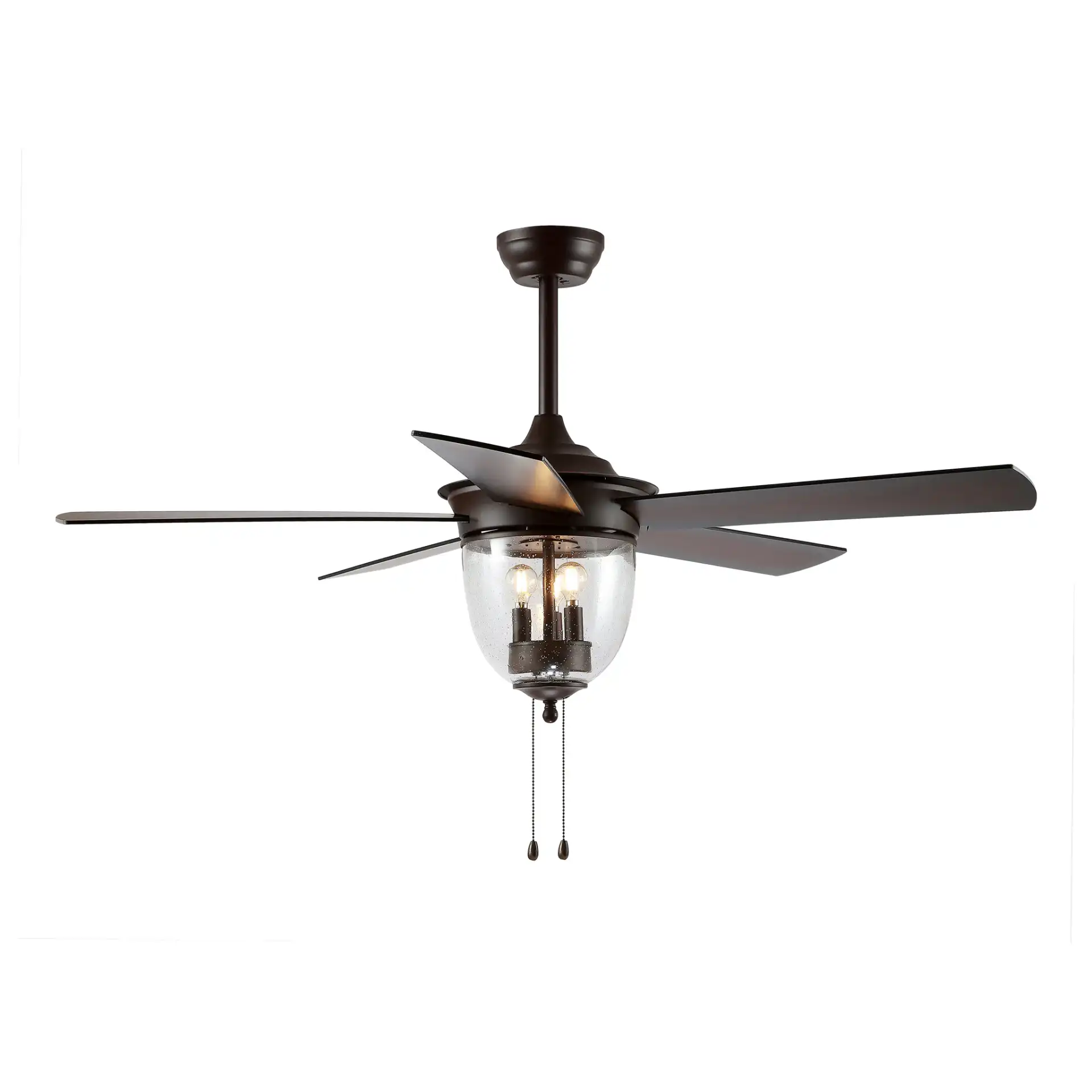 Rallen Three-Light 52" Ceiling Fan in Oil Rub Bronze