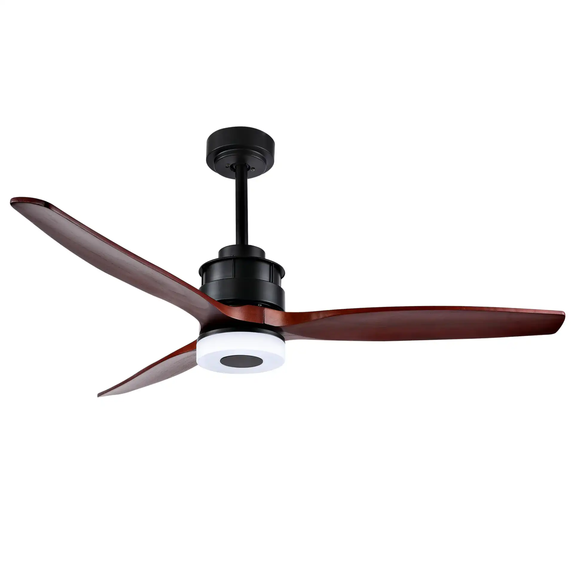 Jemper Led Light 52-Inch Ceiling Fan in Black