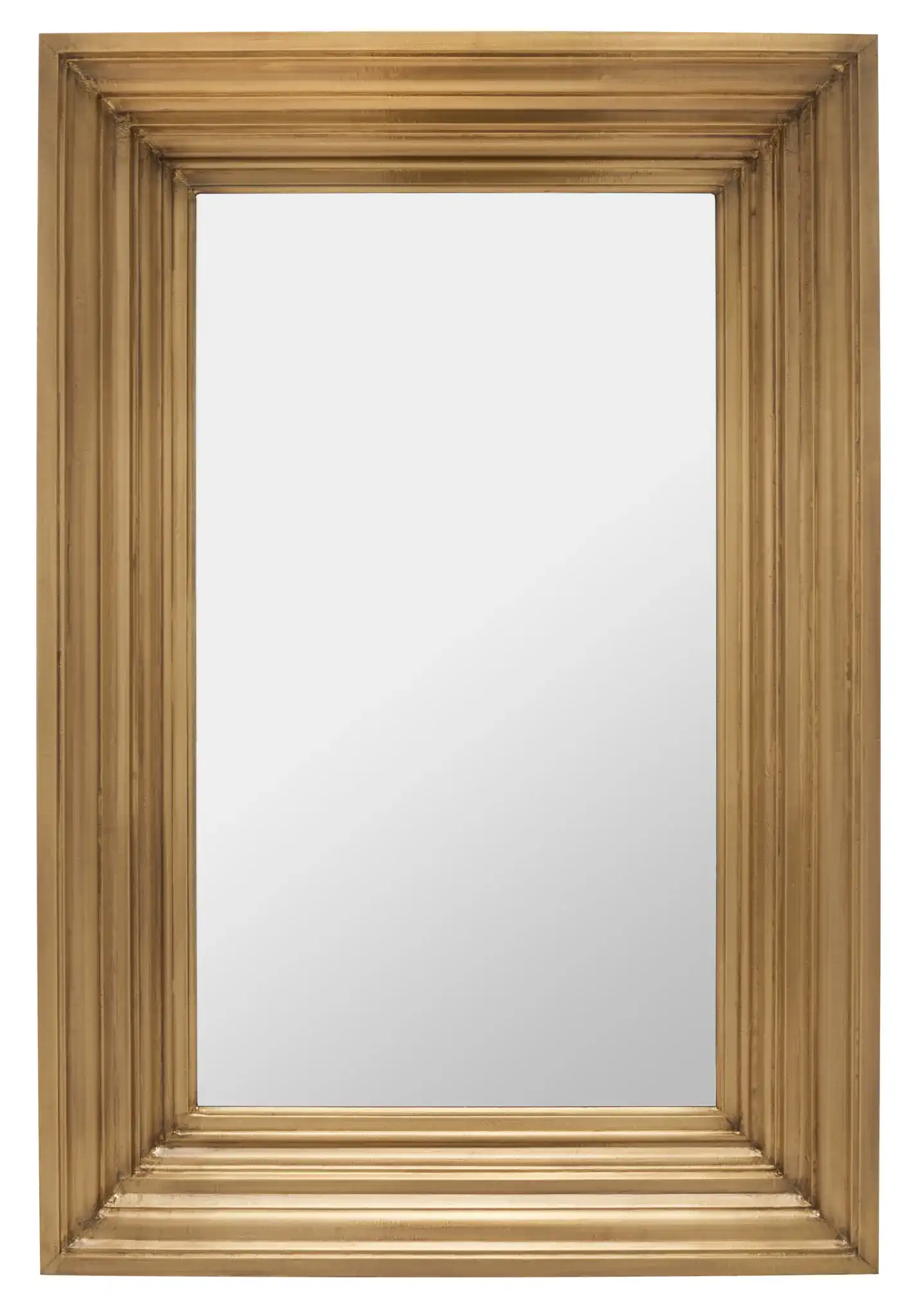 Kerry Large Rectangular Wall Mirror in Silver