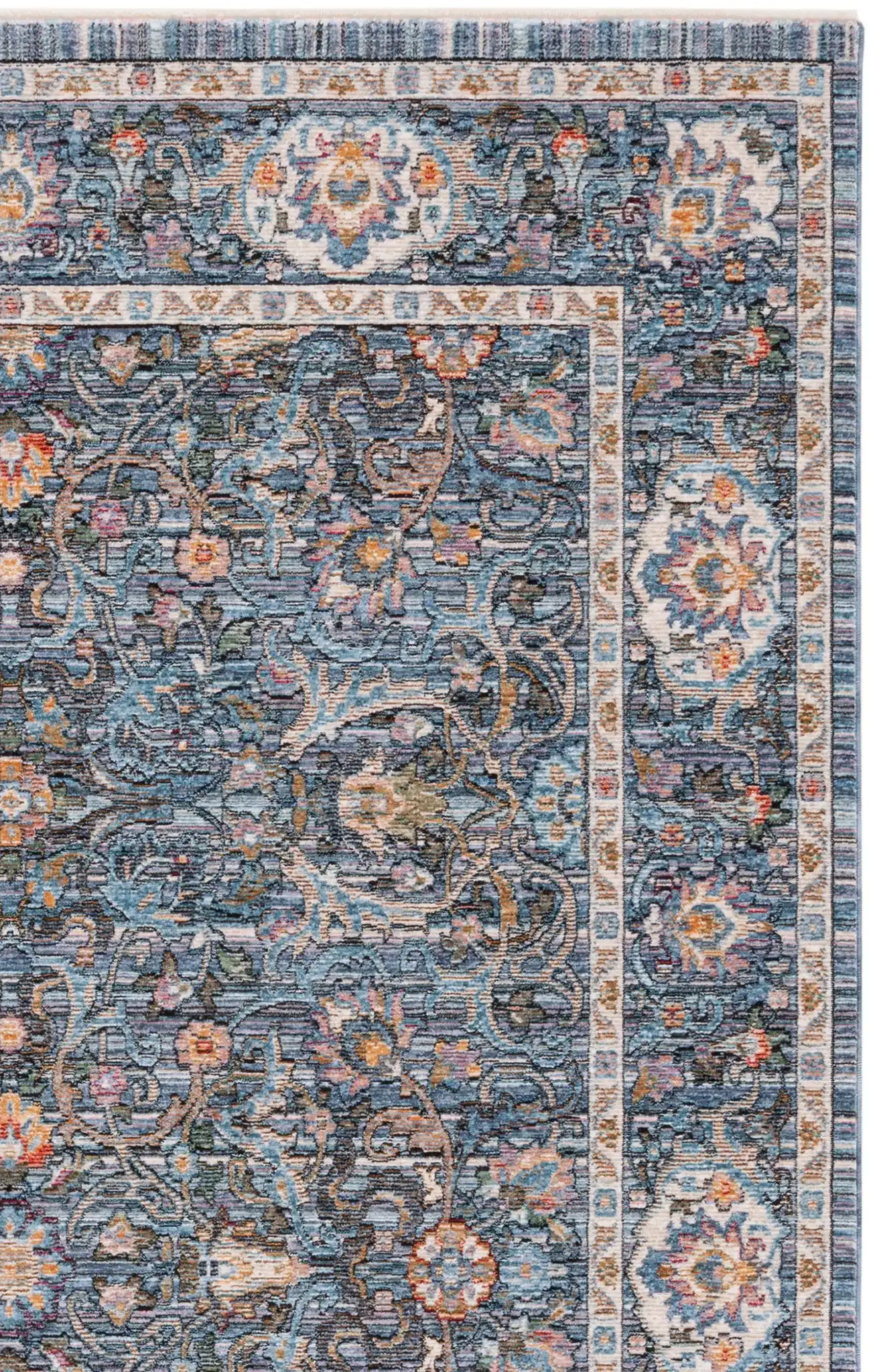Blue / Ivory