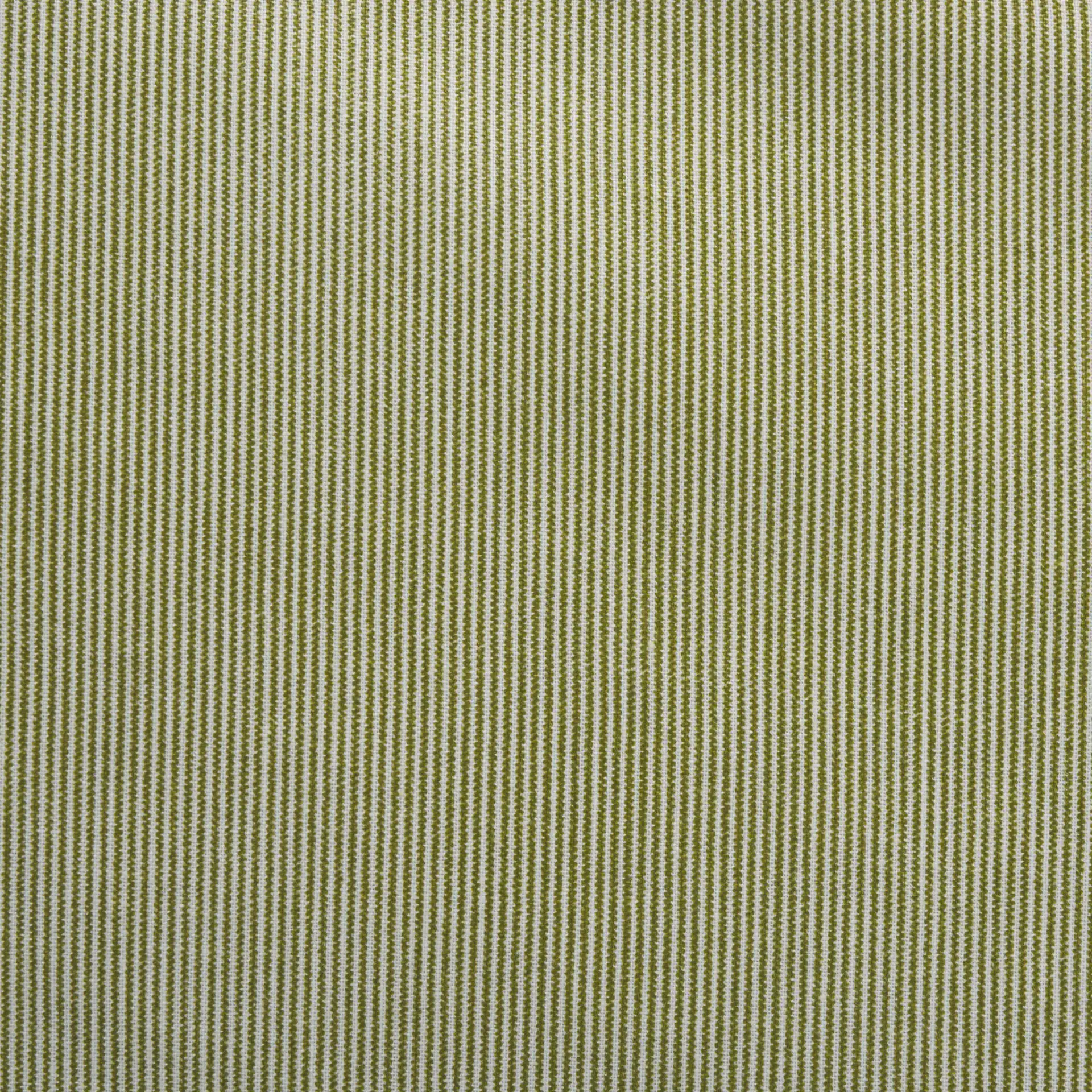 Stripe Rev Comforter Set Three-Piece in Olive / White, detail view