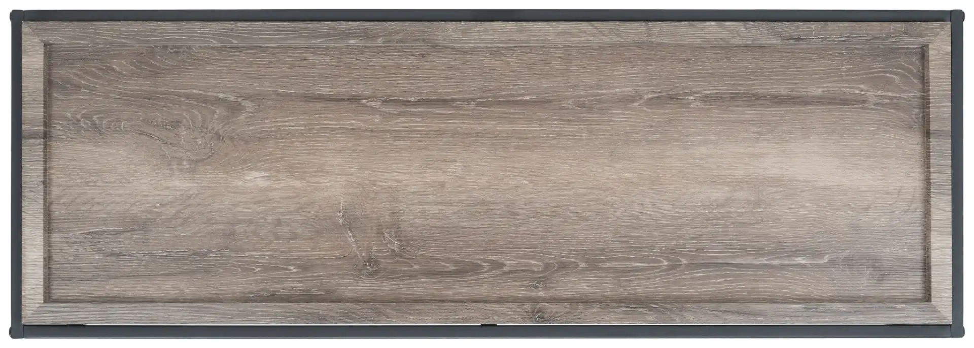 Andey Console Table in Brown / Black, detail view