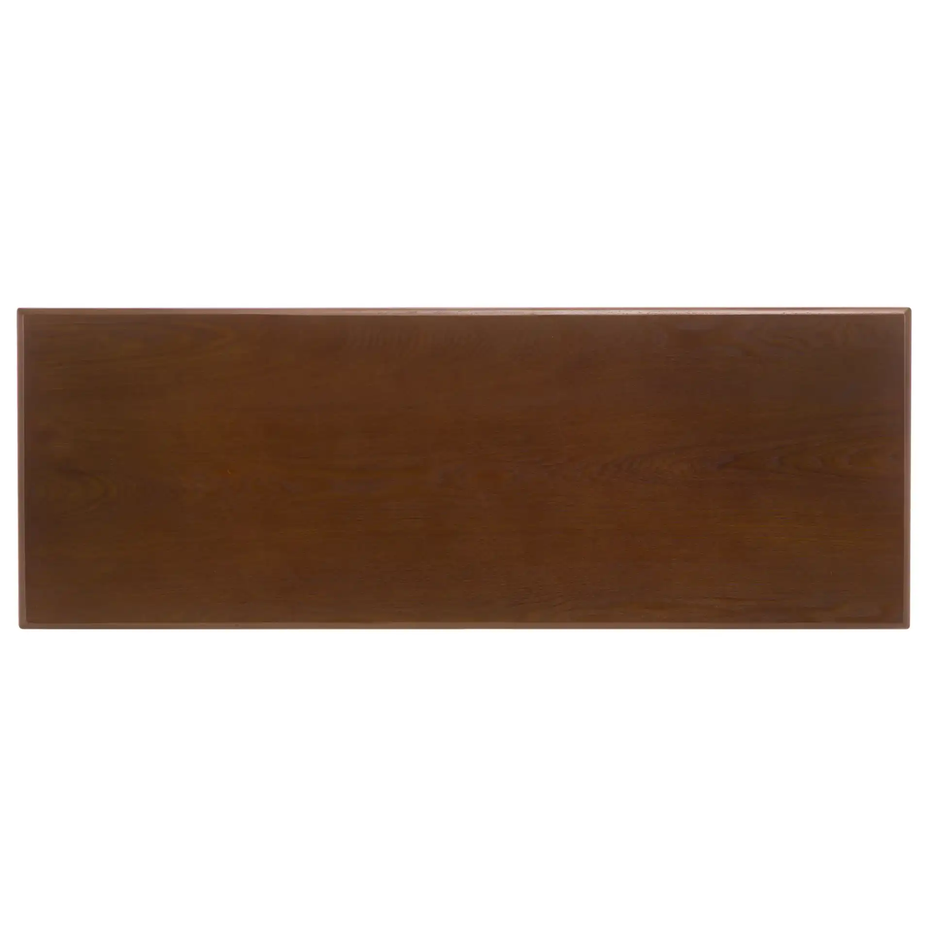 Shukai Console Table in Walnut, detail view