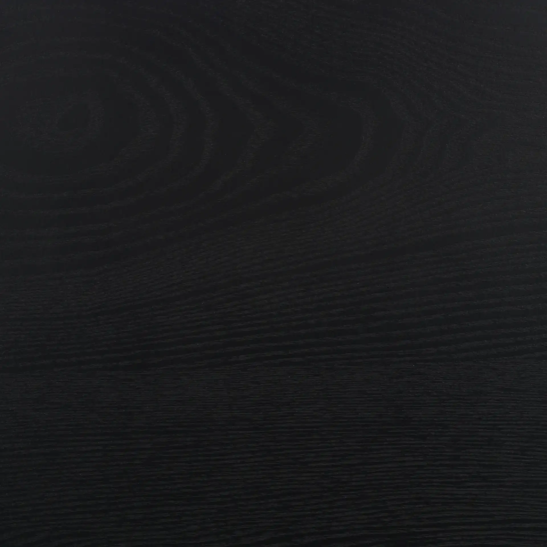 Omara Two-Shelf Console Table in Black, detail view