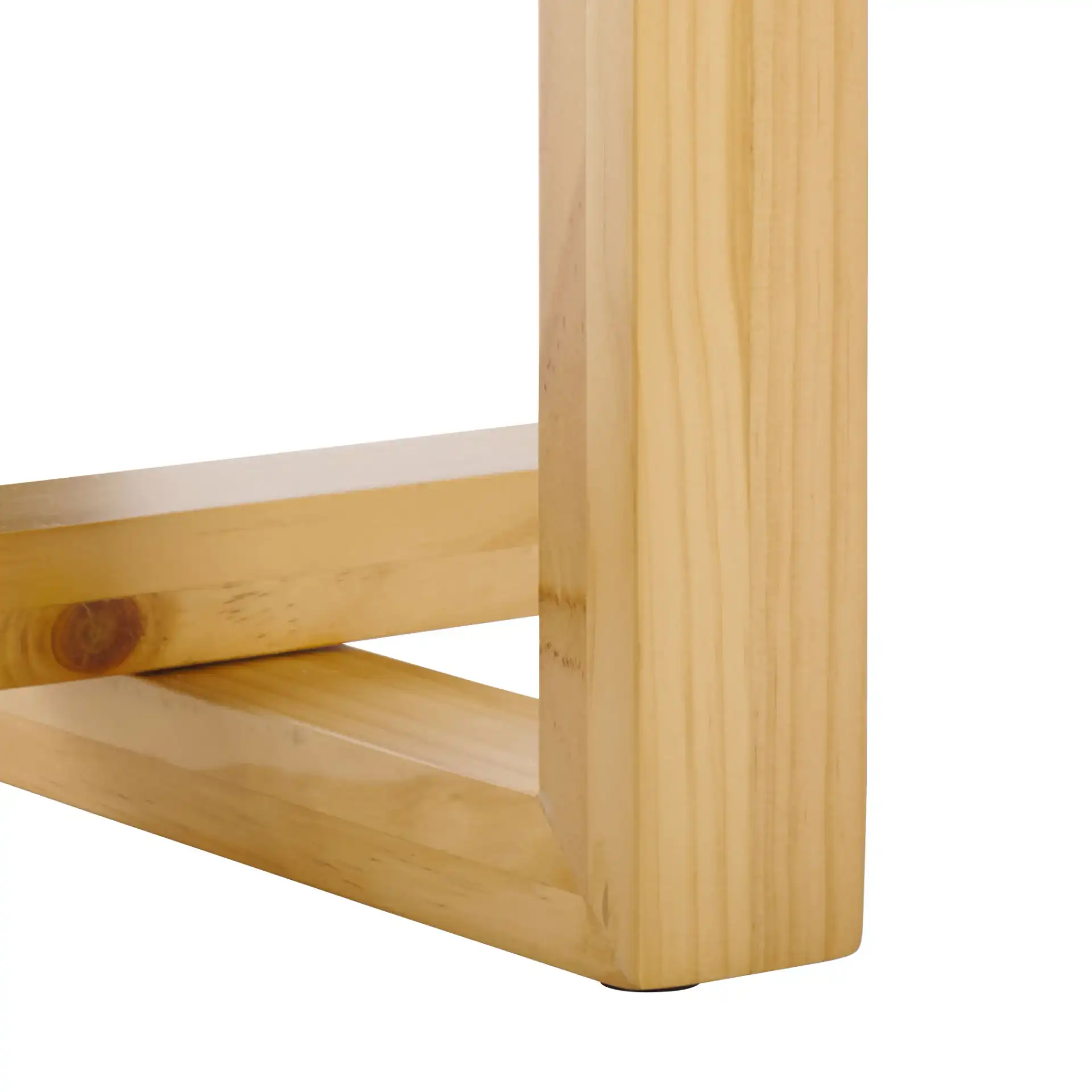Otaki Console Table in Natural, detail view