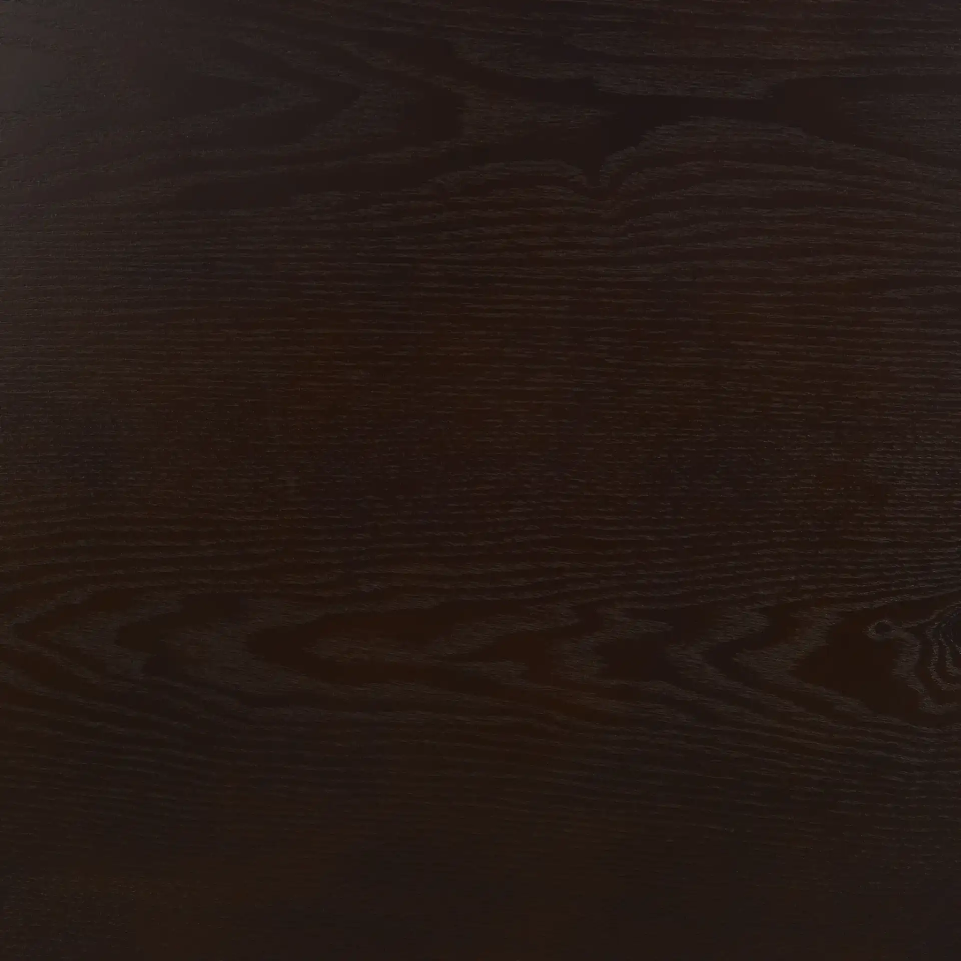 Kalix Console Table in Dark Brown, detail view