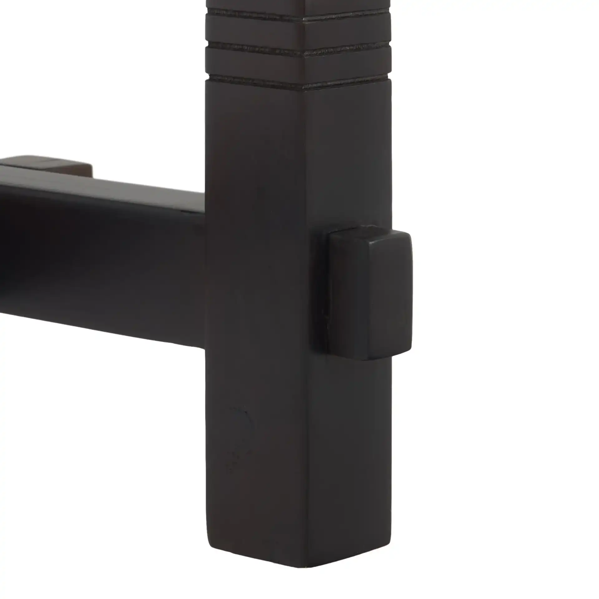 Tacy Console Table in Dark Brown, detail view