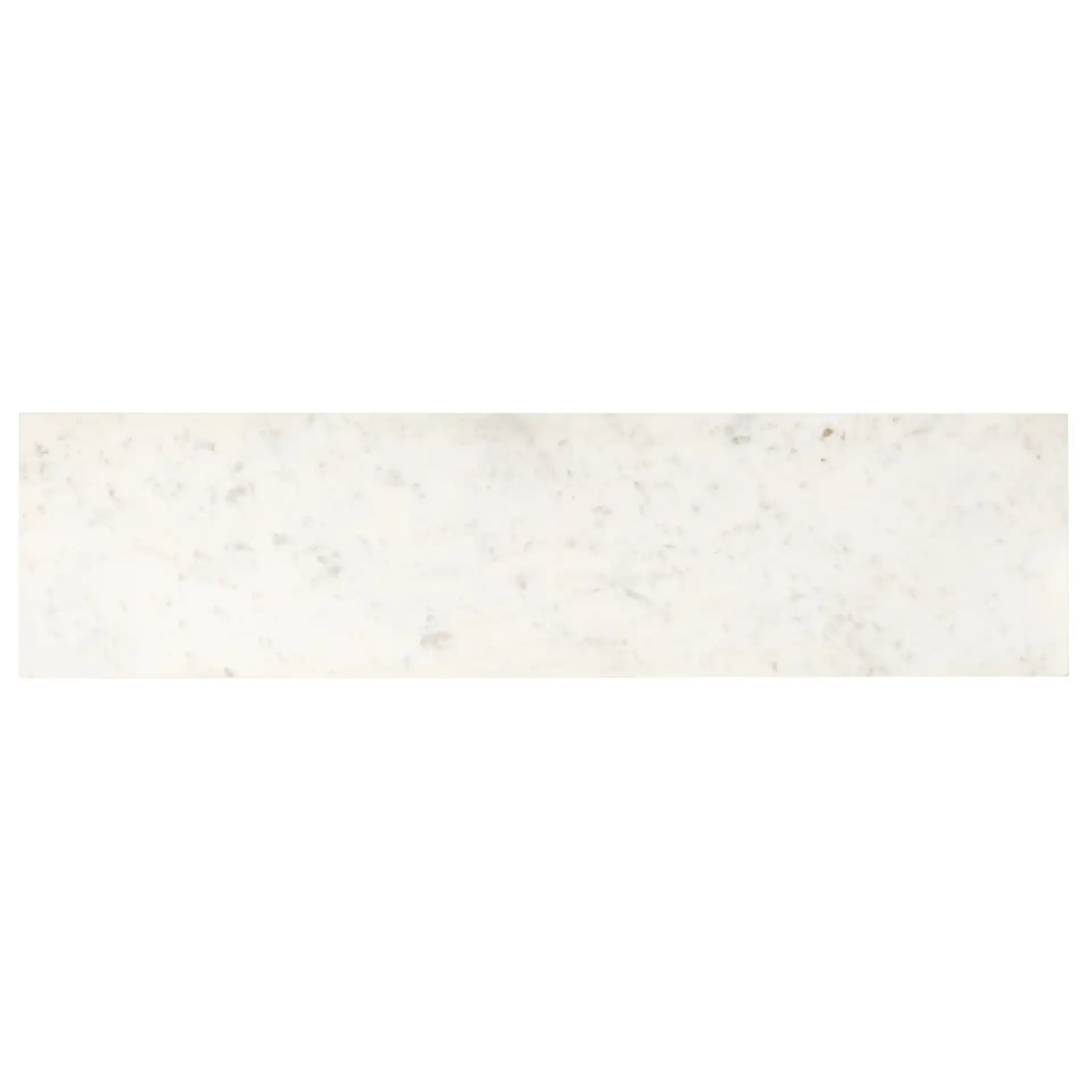 Kenna Marble Console Table in White Marble / Gold, detail view