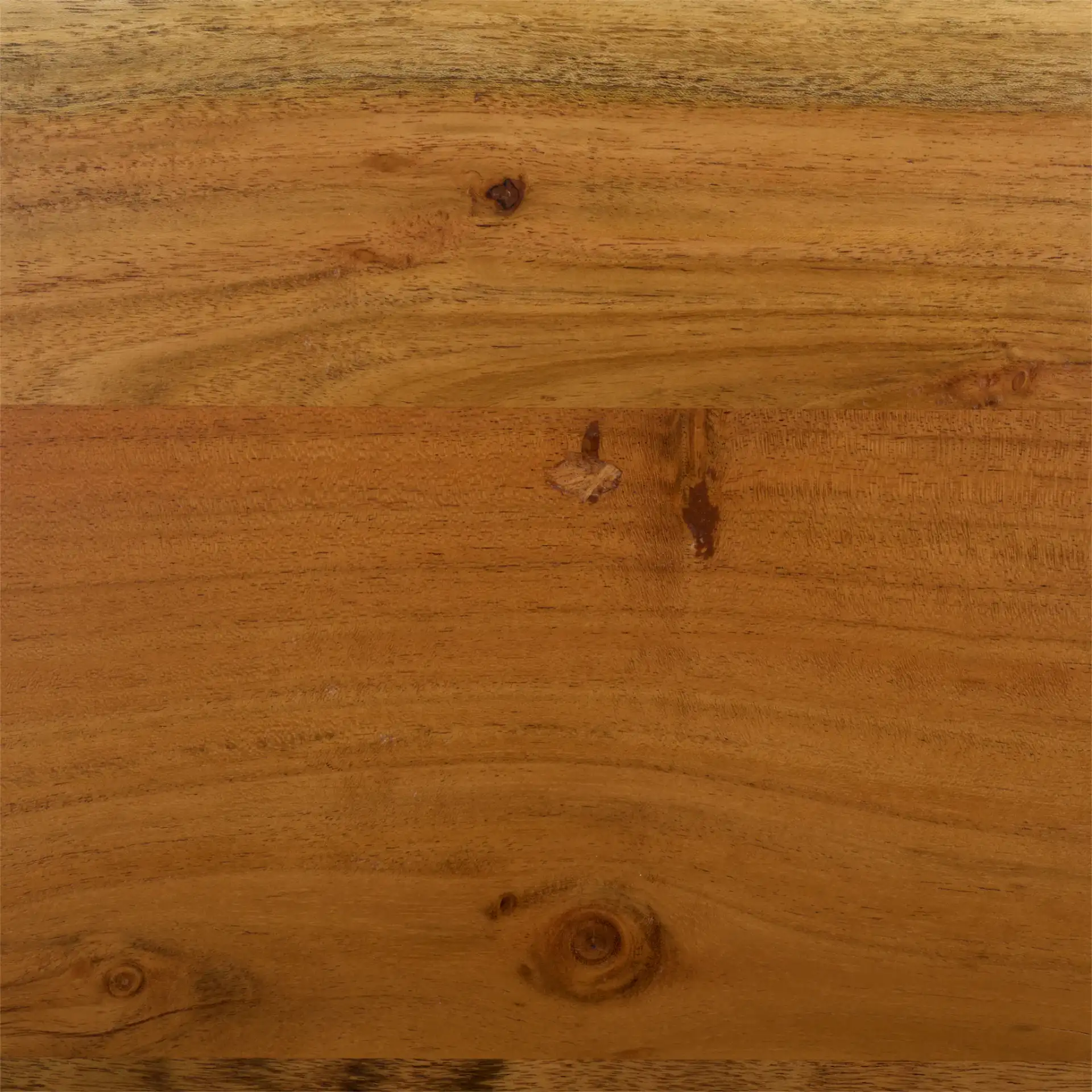 Adella Wood Console Table in Natural / Black, detail view