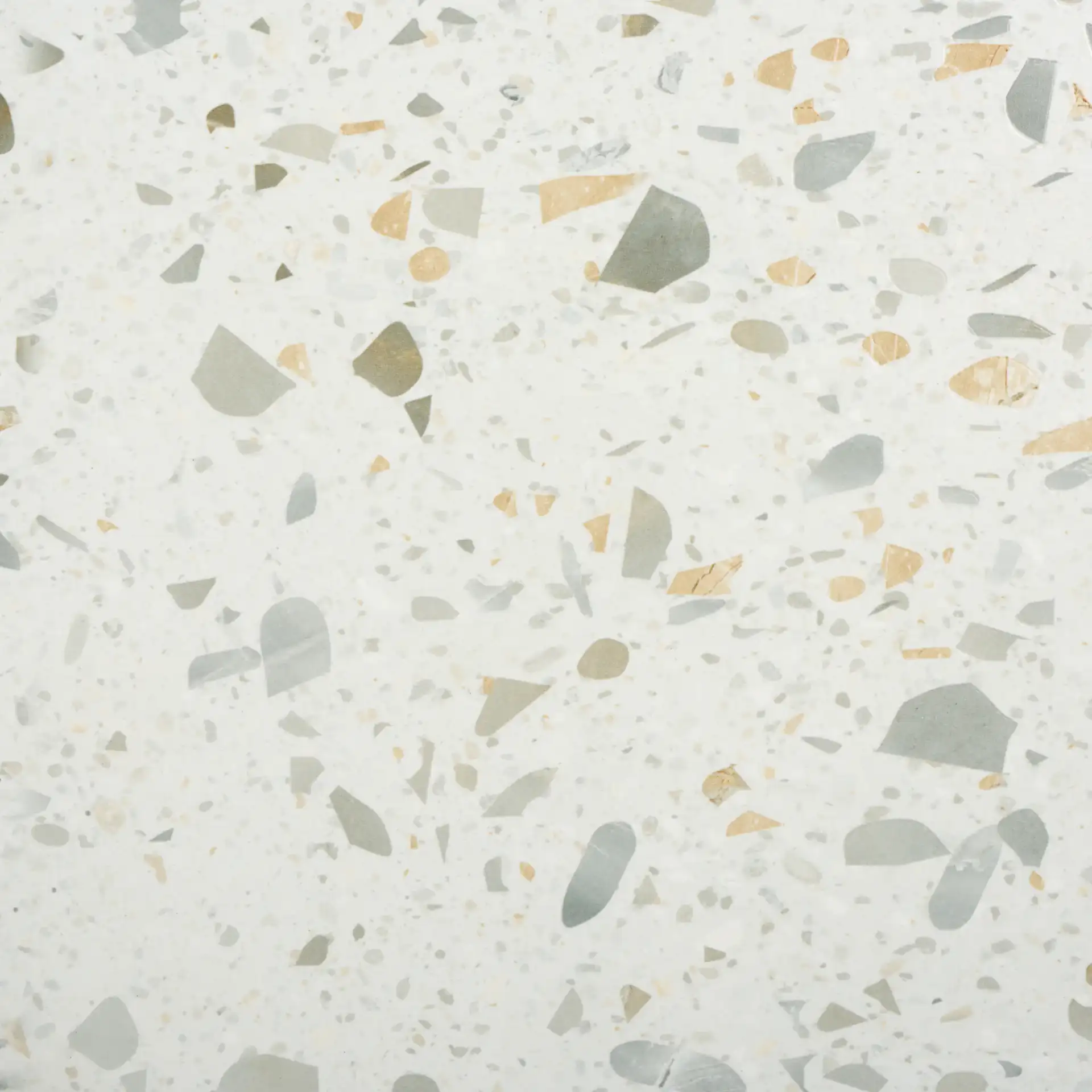 Amelina Ceramic Console Table in Gray / Black, detail view
