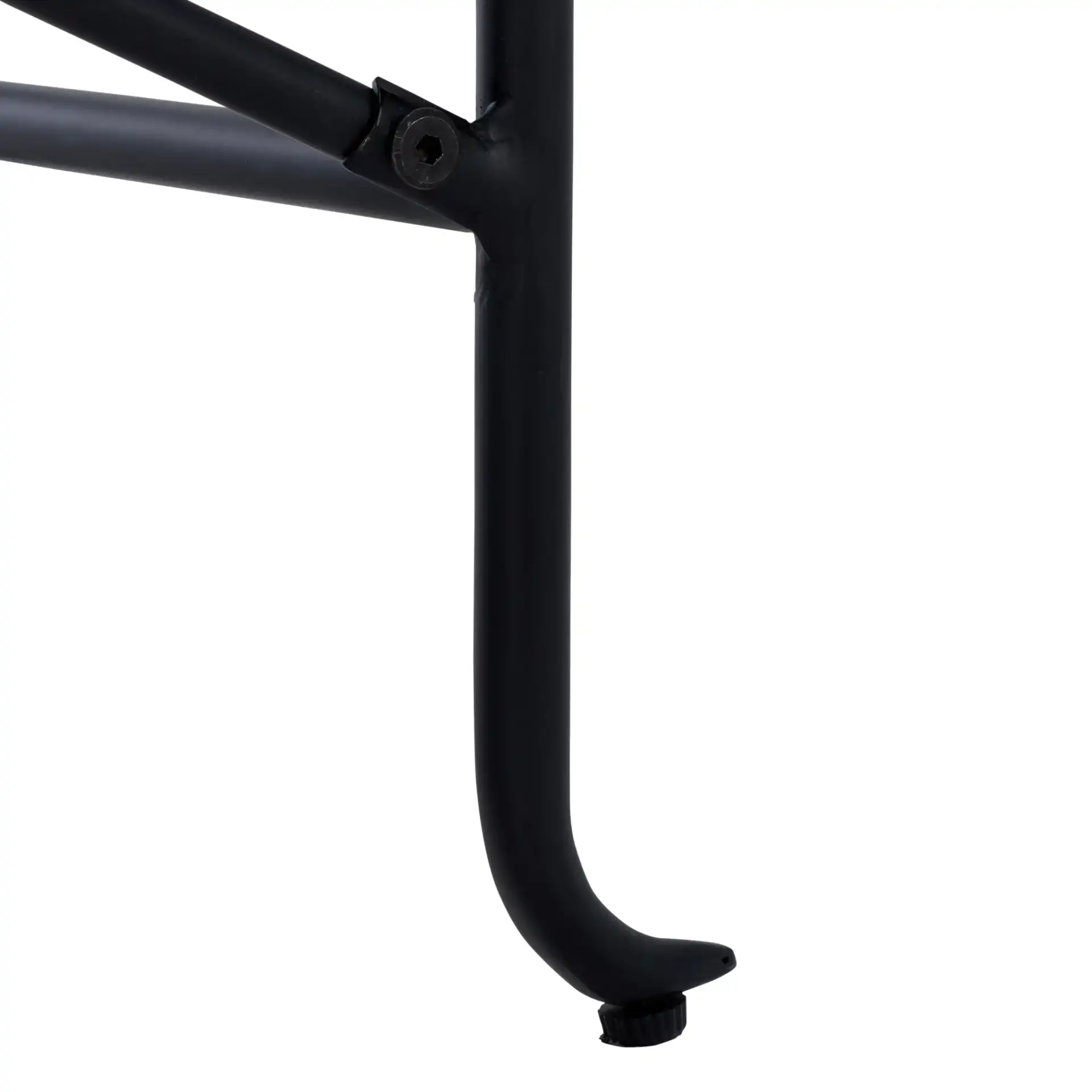 Lenin Ceramic Console Table in Beige / Black, detail view