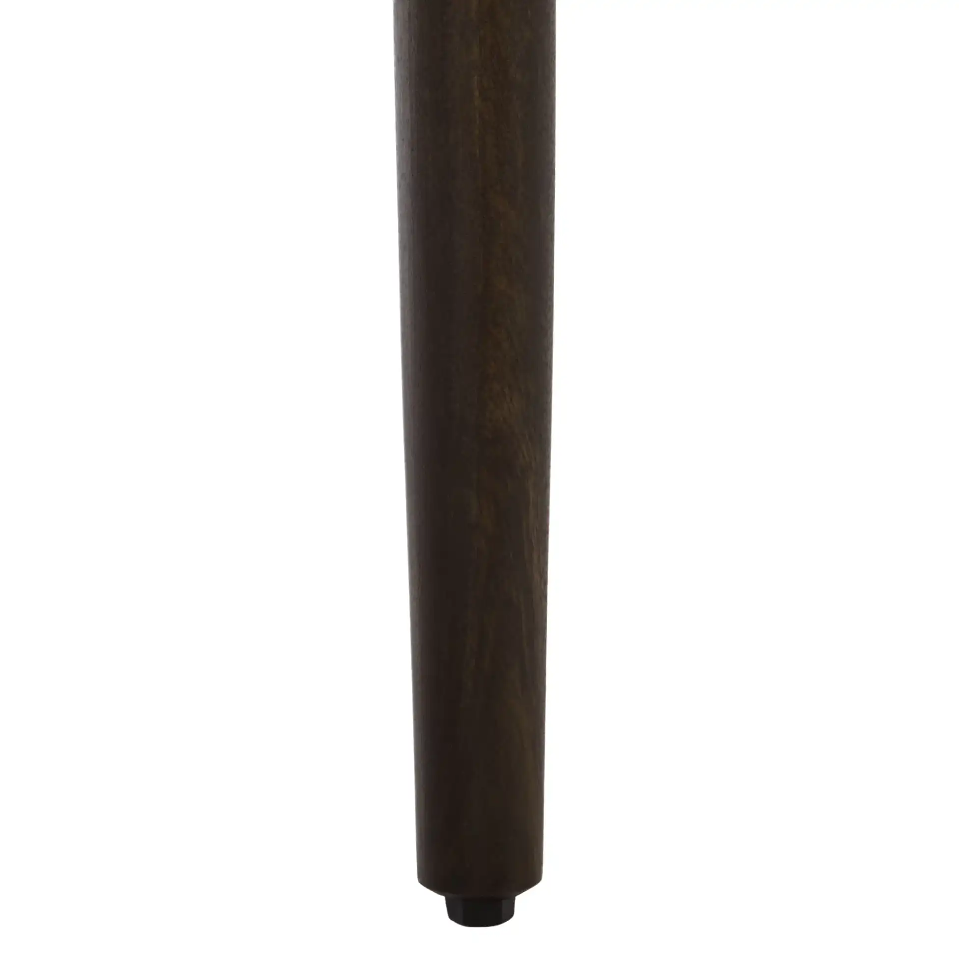 Lorraine Marble Console Table in Smokey Gray Brown / White, detail view