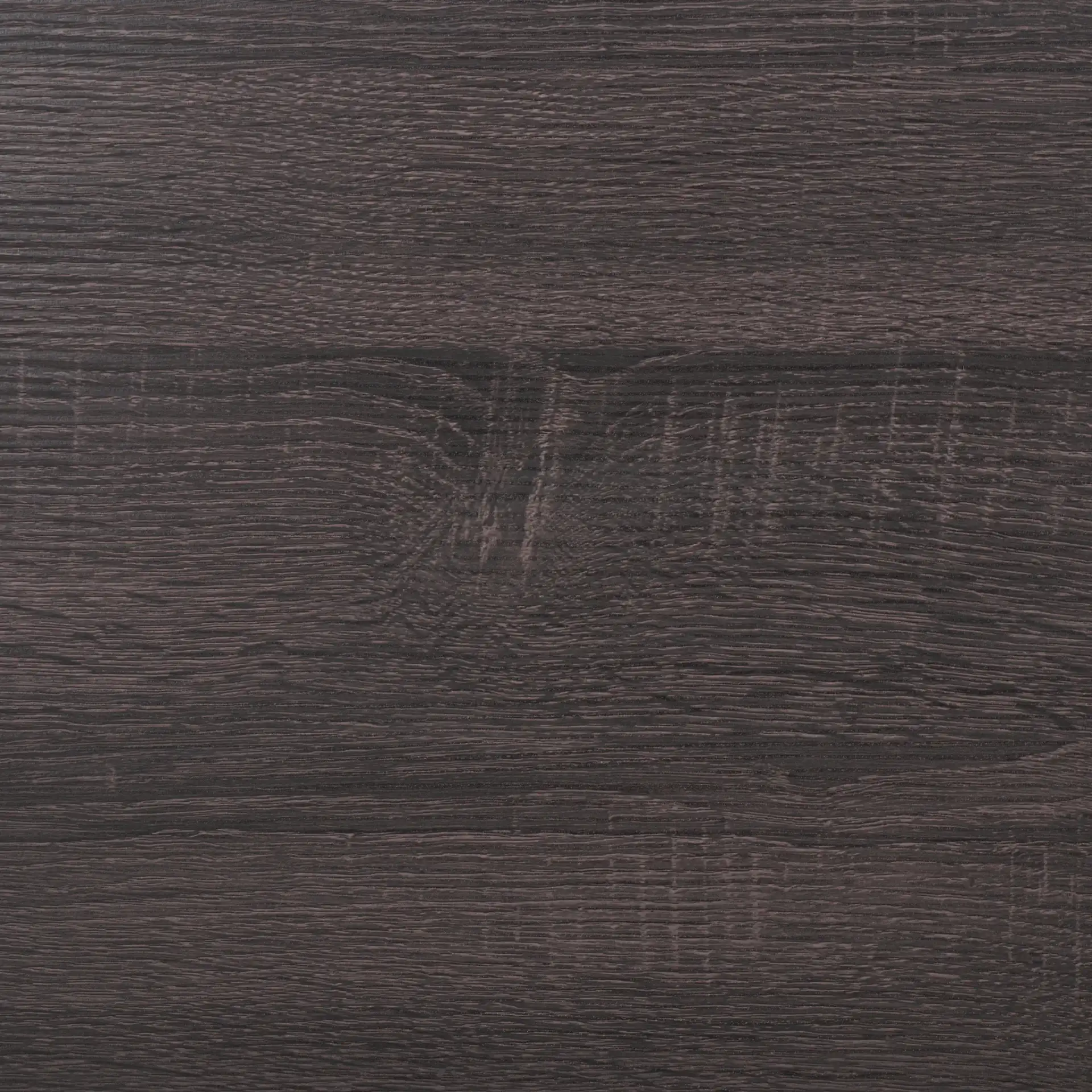 Marlee Console Table in Dark Gray Oak / Black, detail view