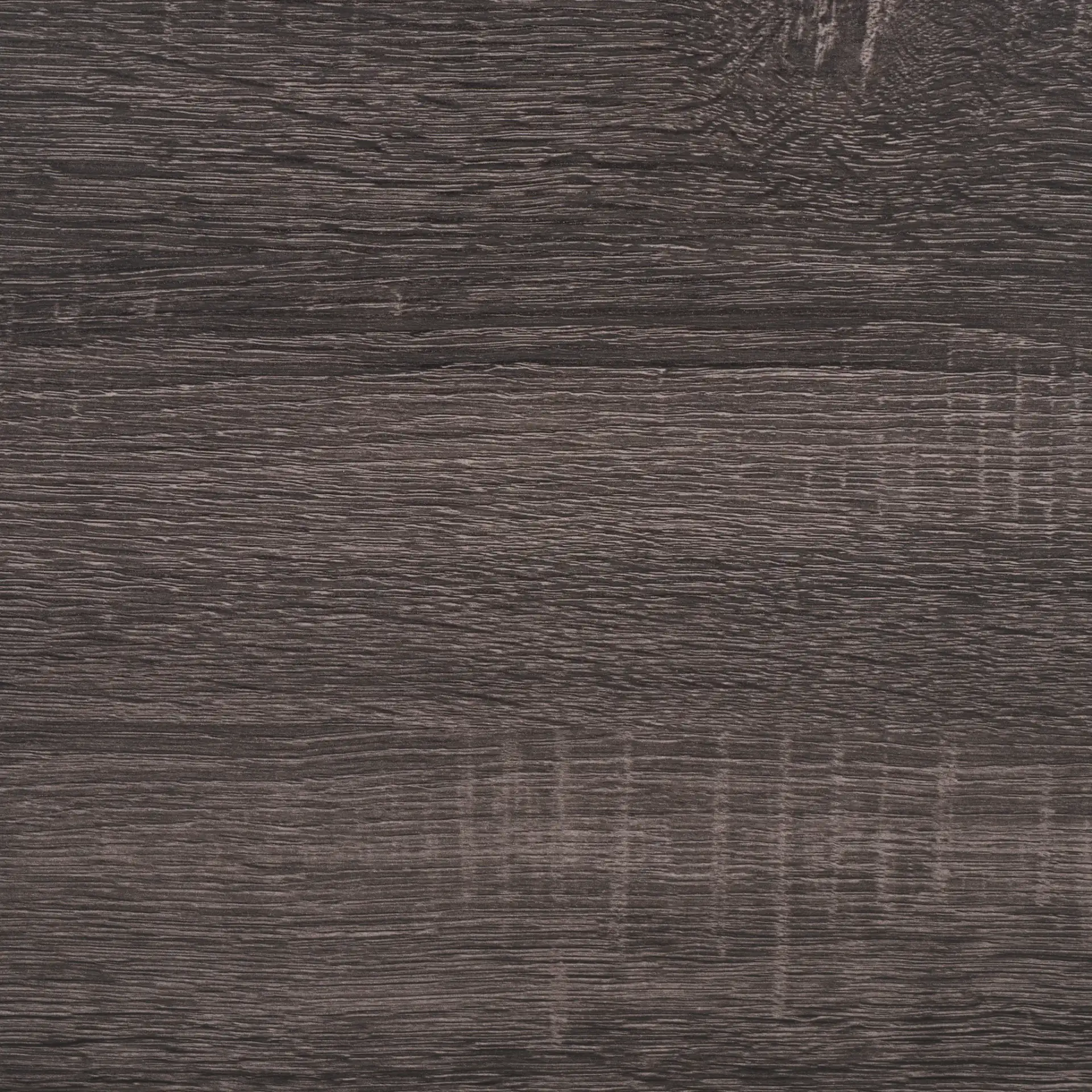 Margaux Console Table in Dark Gray Oak / Black, detail view