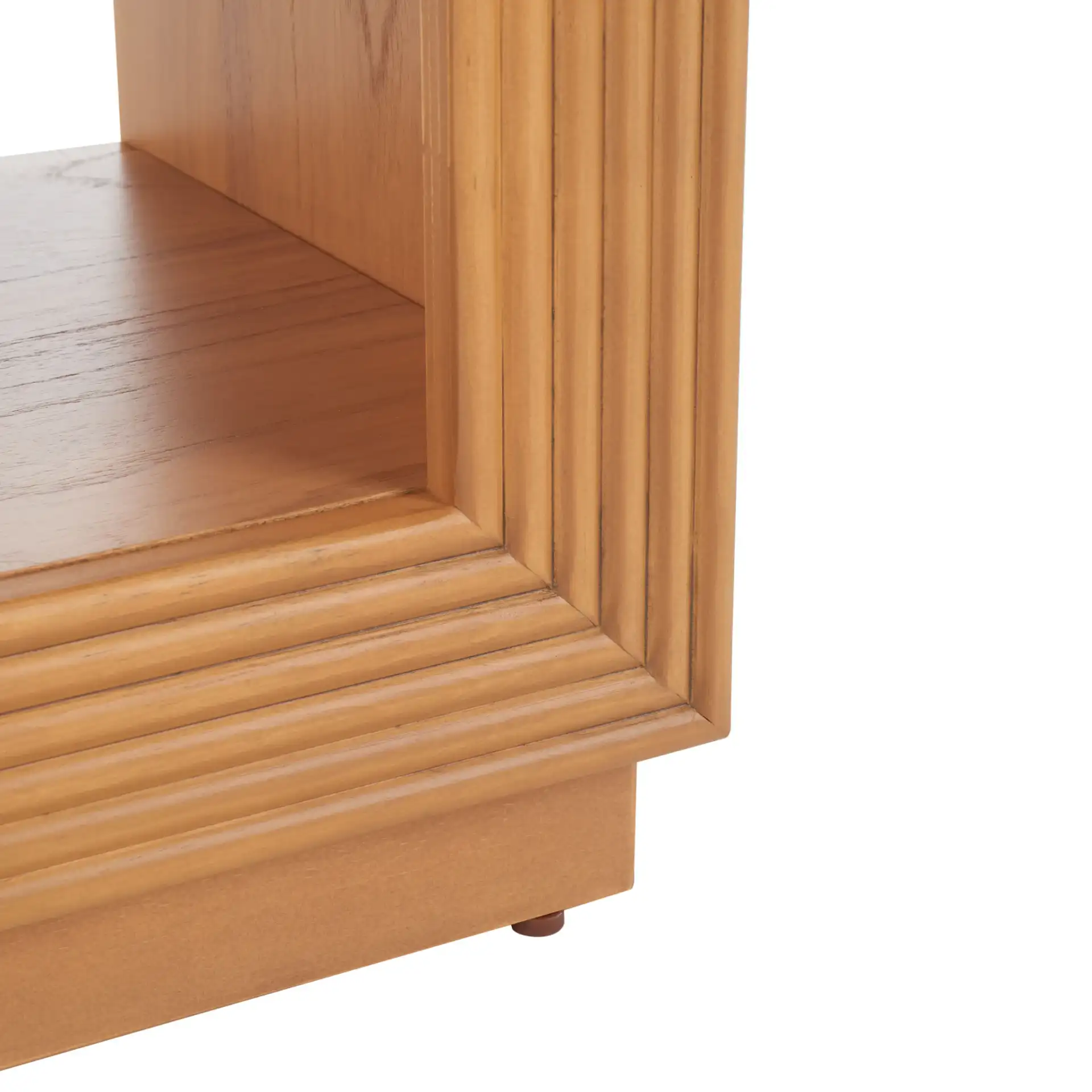 Ines Console Table in Natural, detail view