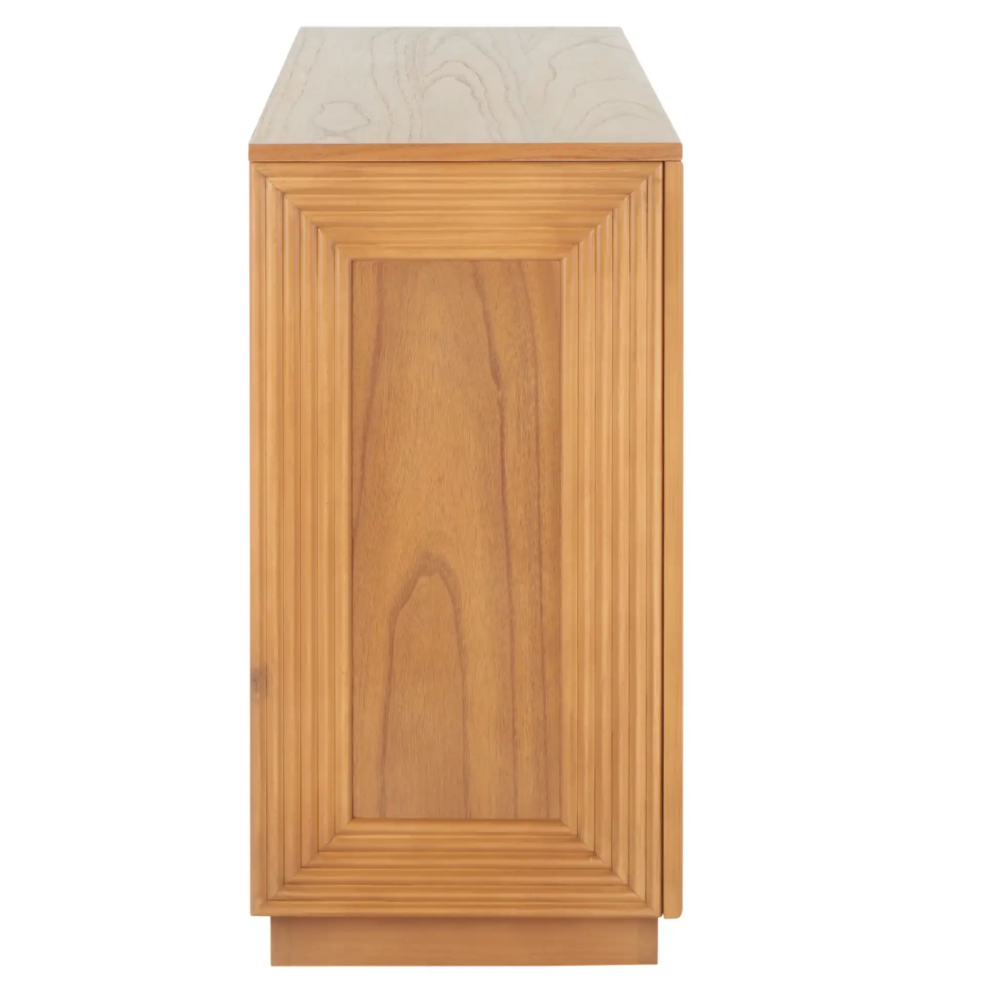 Ines Console Table in Natural, detail view