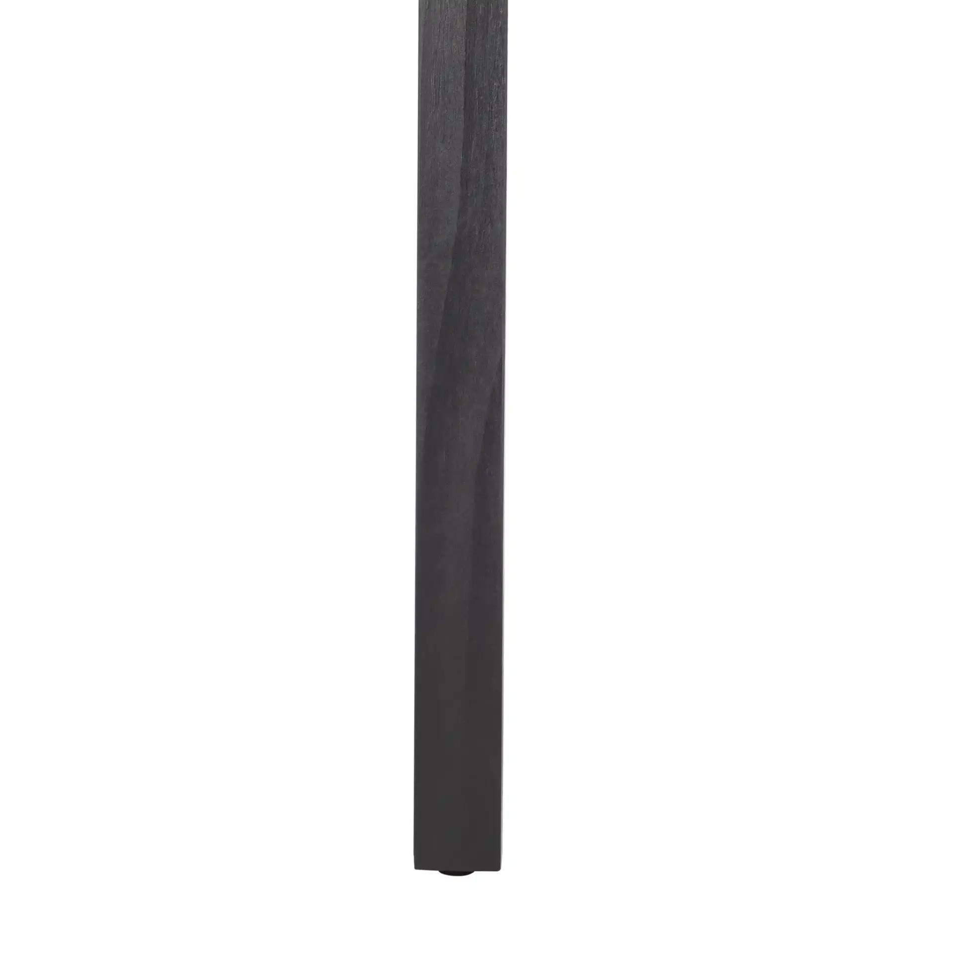 Ajana Two-Drawer Console Table in Black / Greige, detail view
