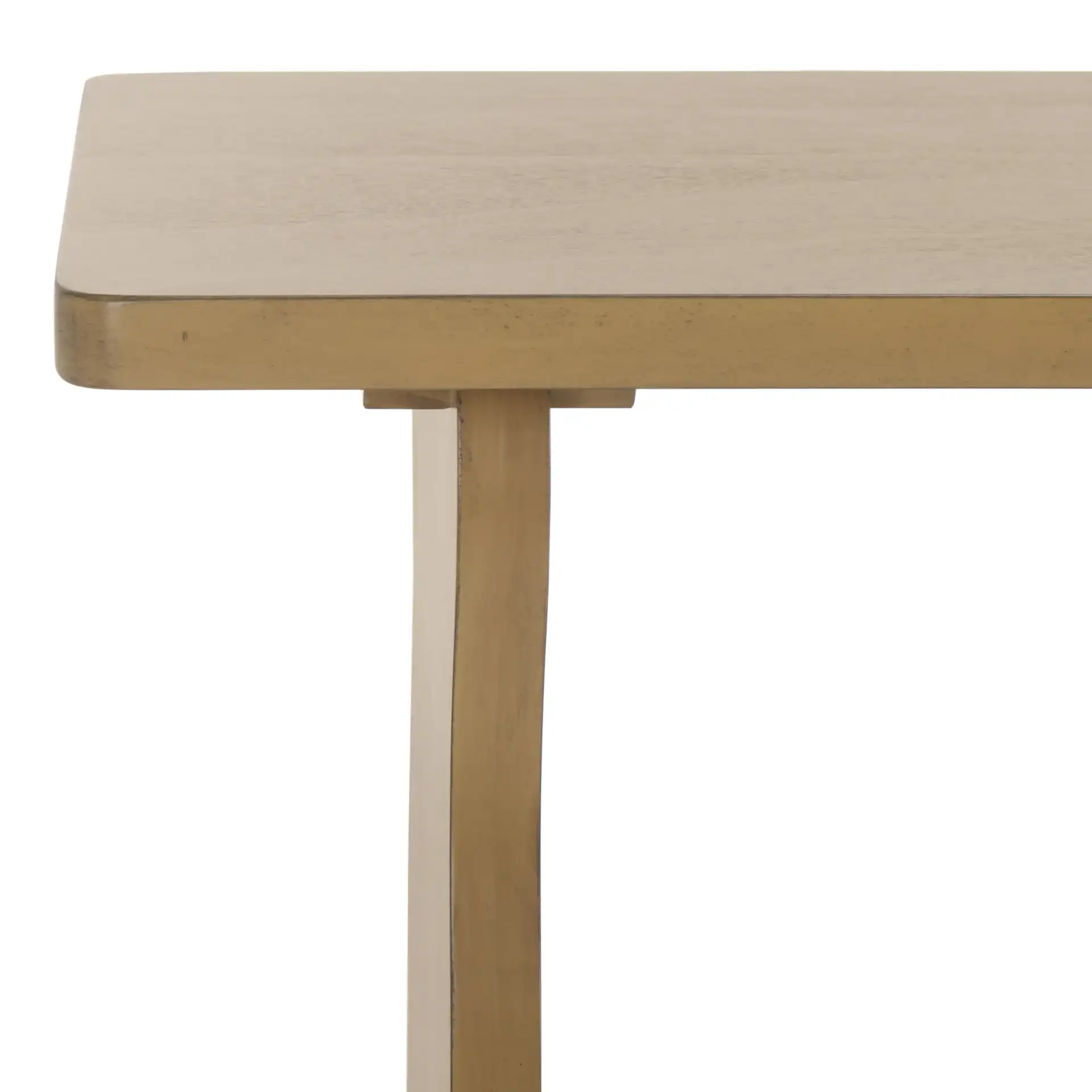 Preslyn Console in Desert Brown in a styled room