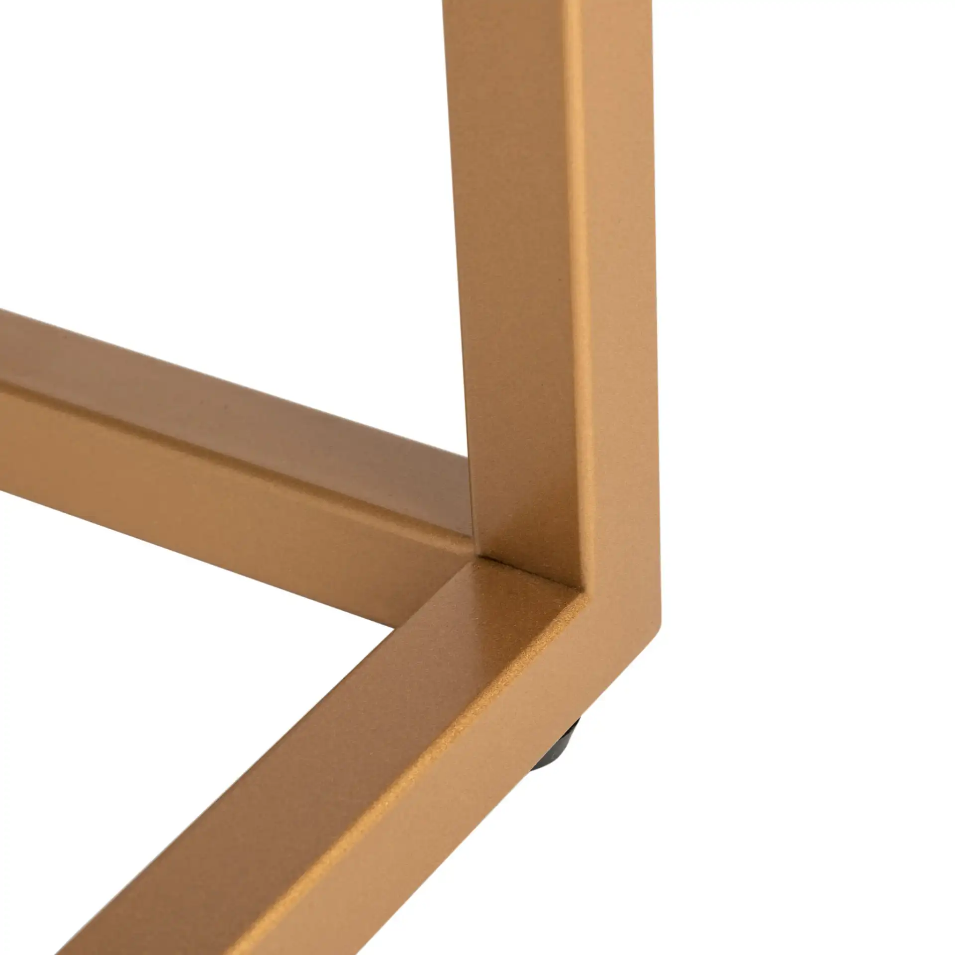 Octavia Console Table in Beige / Black / Gold, detail view