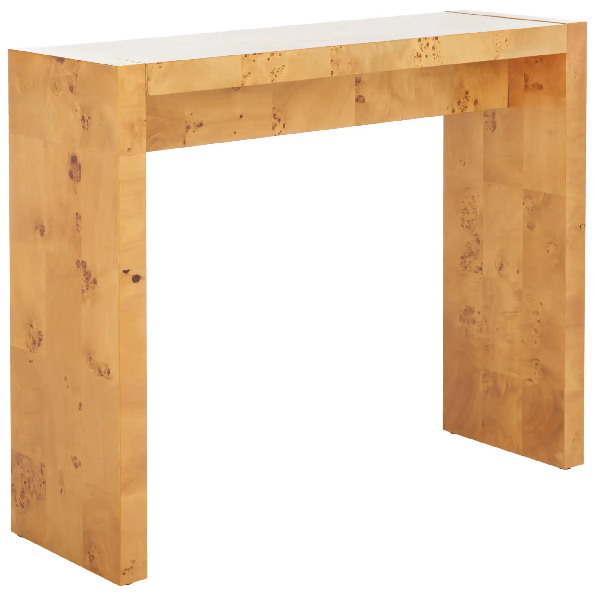 Cella Console Table in Natural, detail view