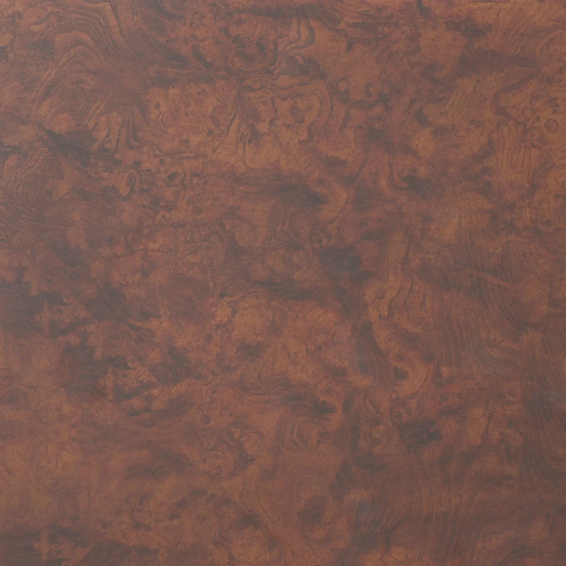 Tudor Two-Drawer One-Shelf Console Table in Dark Brown / Gold, detail view