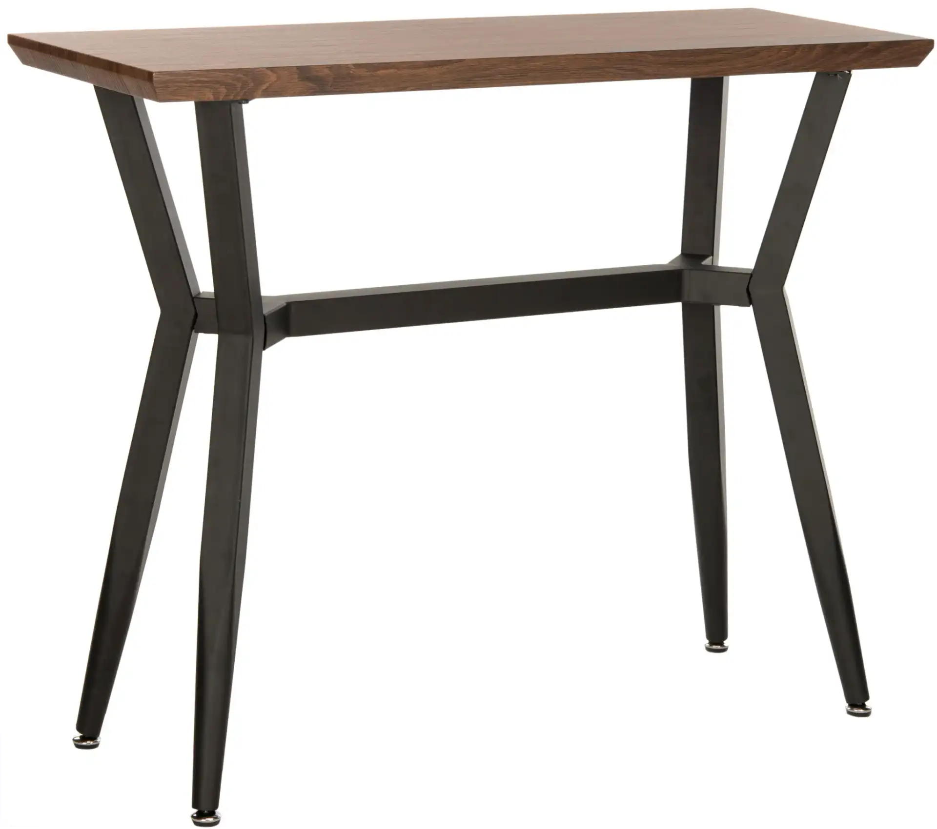 Andrew Console Table in Brown / Black, detail view