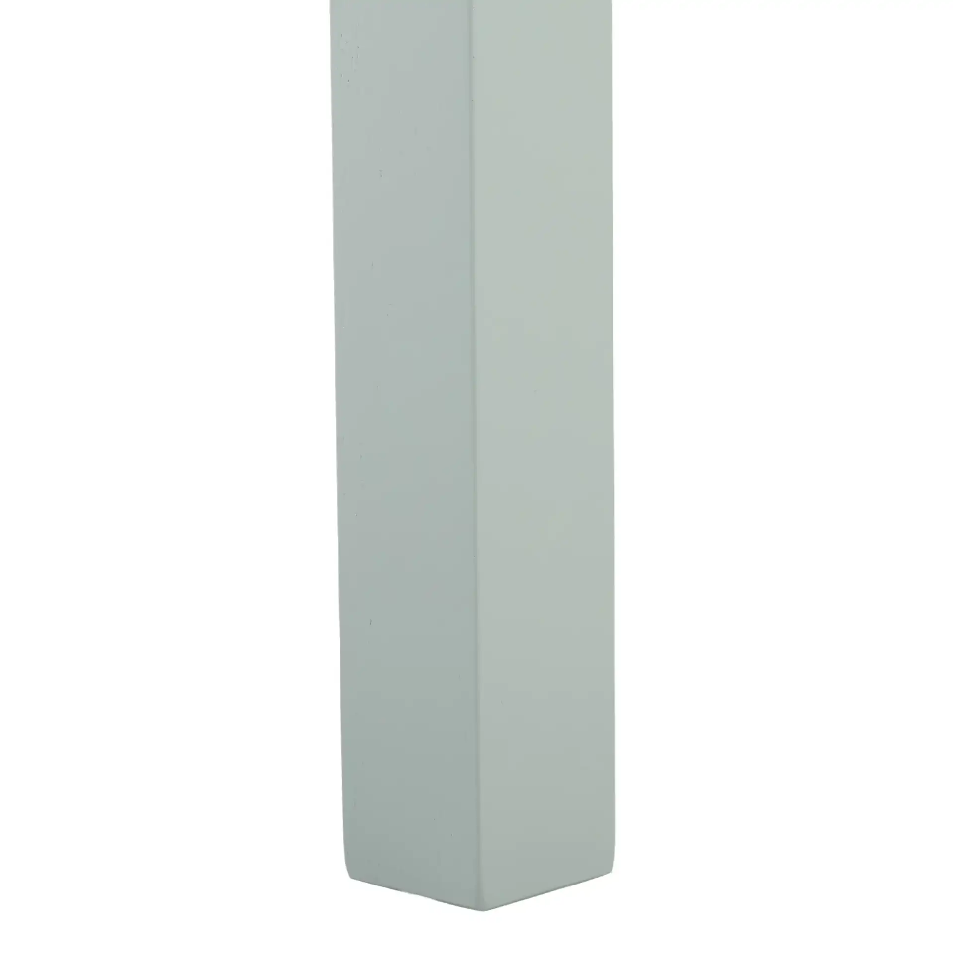 Moya Two-Drawer Console Table in Light Blue, detail view