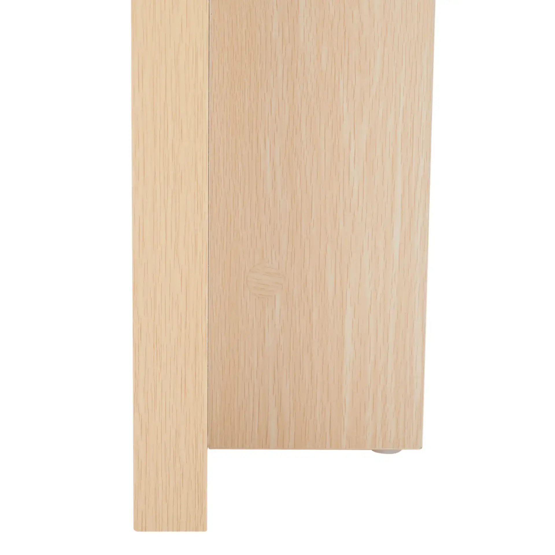Florence Small Console Table in Natural, detail view