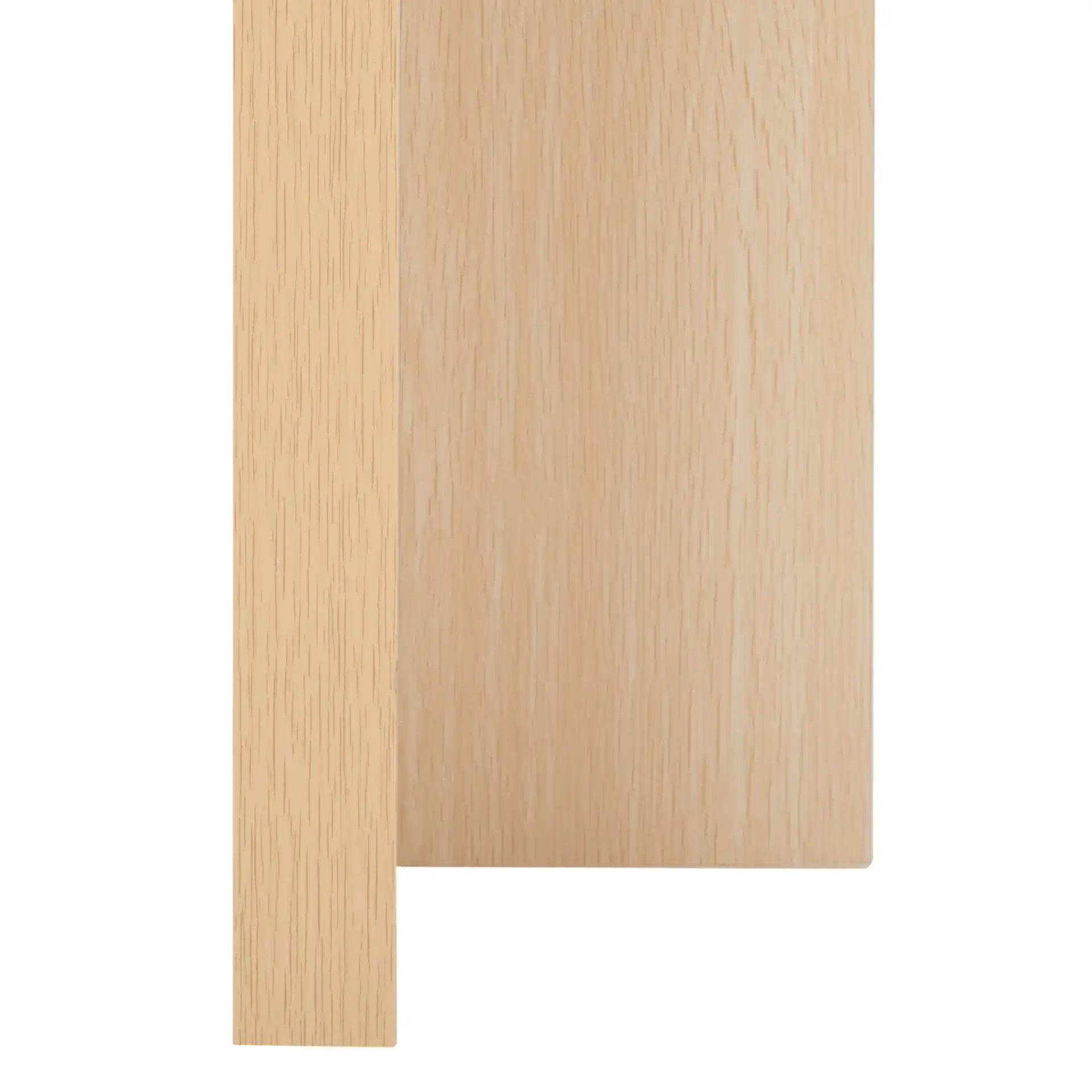 Florence Large Console Table in Natural, detail view